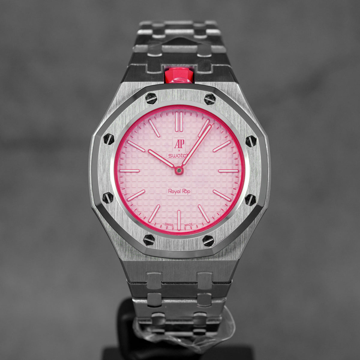 CUSTOM STEEL BRACELET FOR AP X SWATCH ROYAL POP