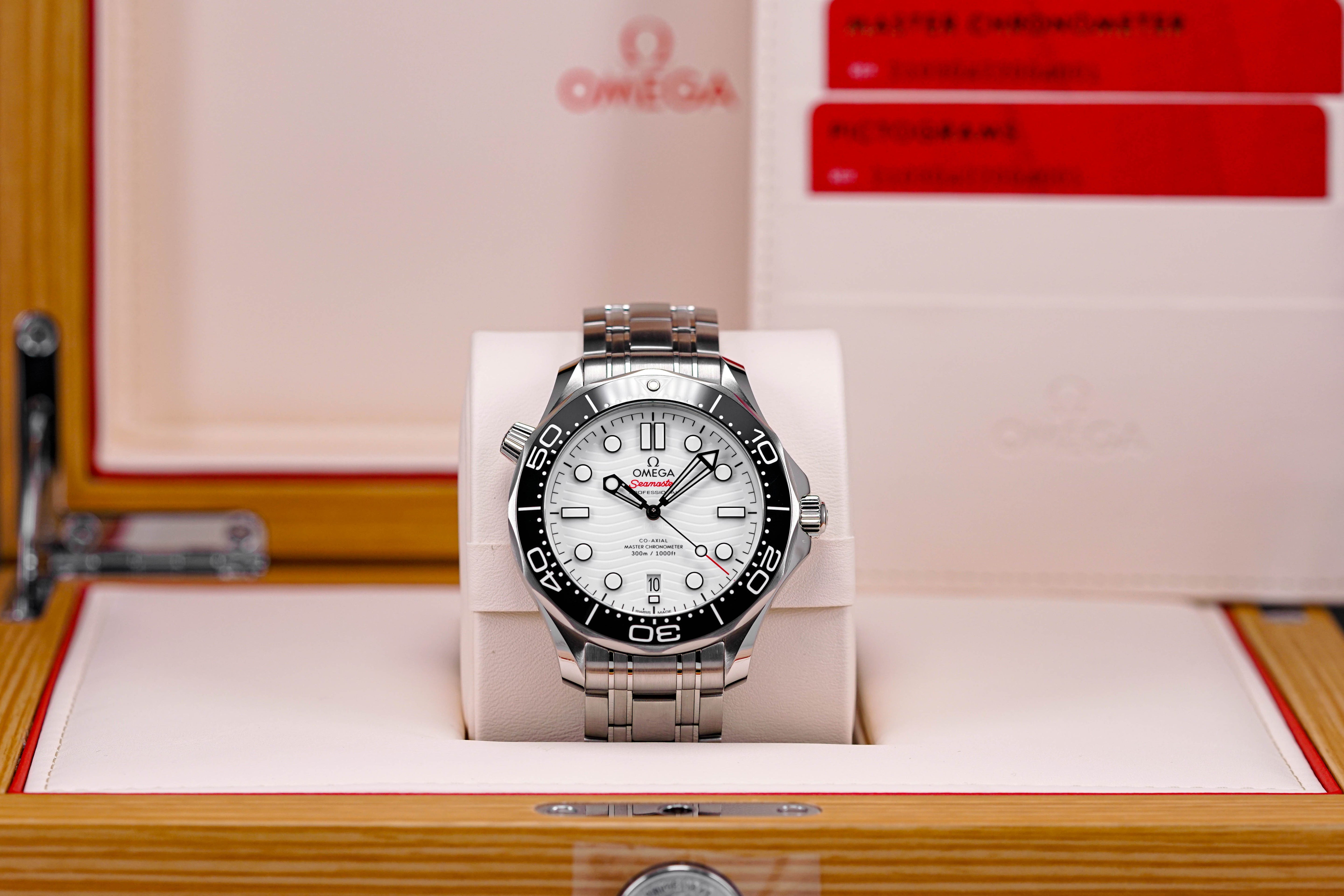 SEAMASTER DIVER 300 WHITE DIAL (2023)