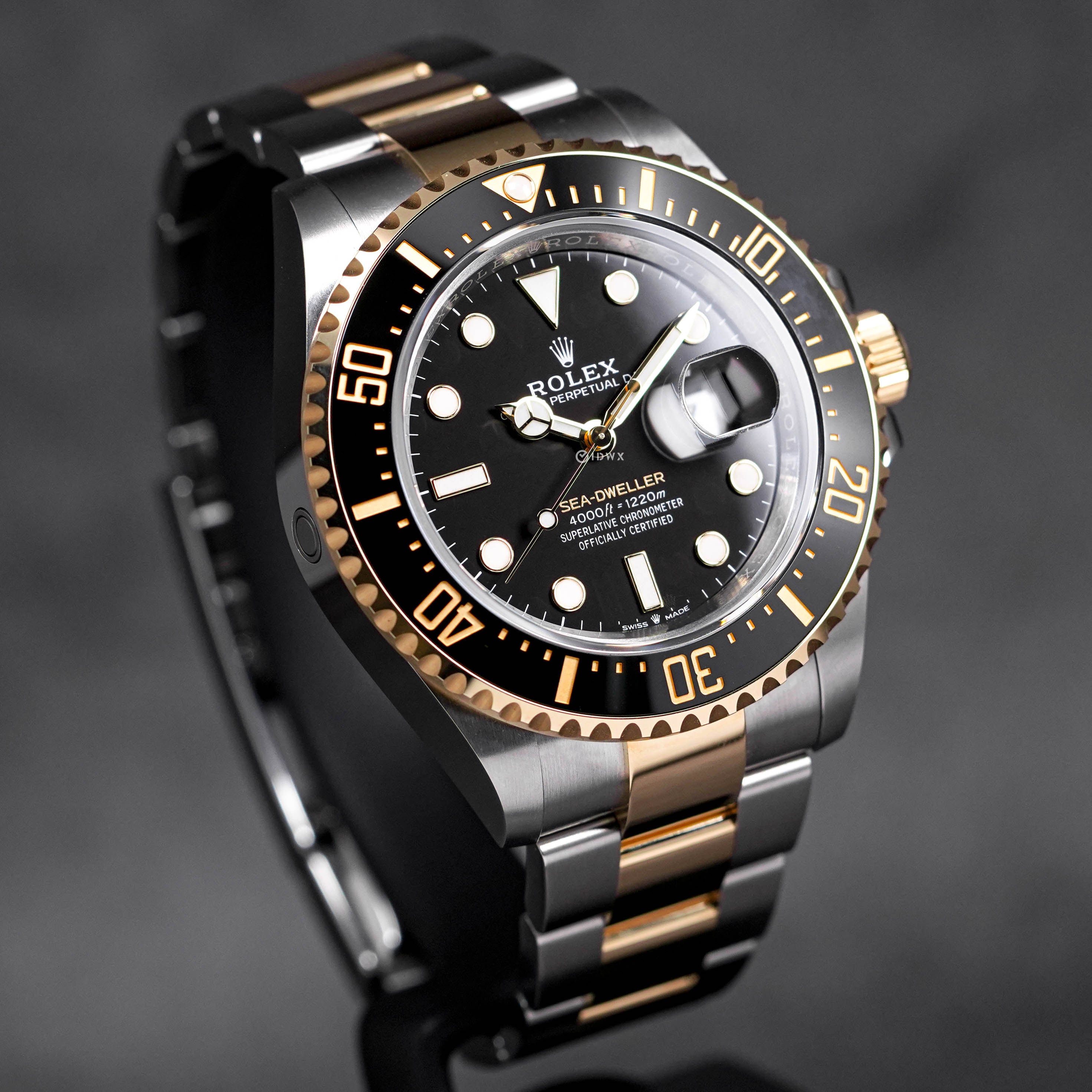 SEA-DWELLER 43MM TWOTONE YELLOWGOLD BLACK DIAL (2023)