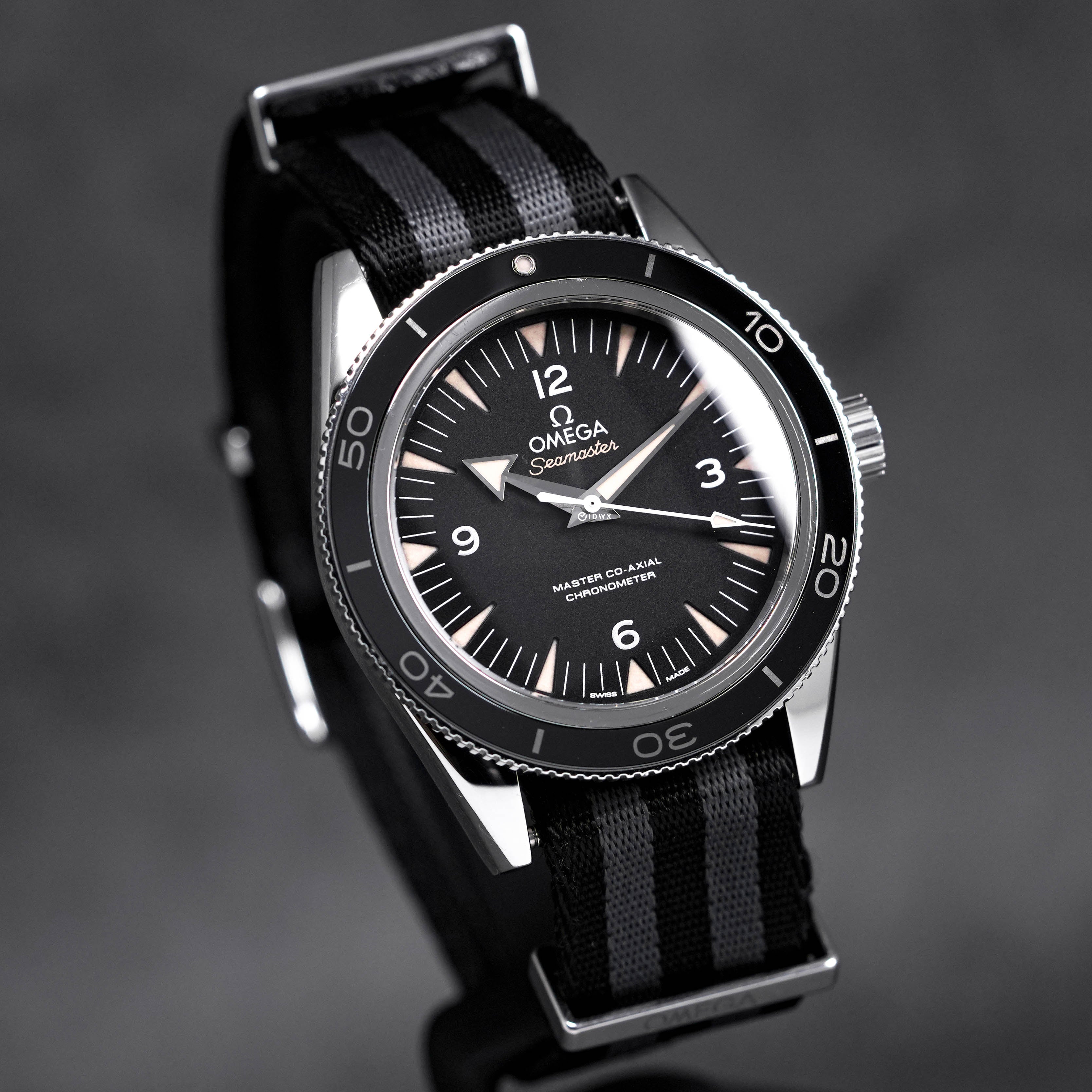 SEAMASTER 300 MASTER CO‑AXIAL CHRONOMETER BLACK DIAL (2017)