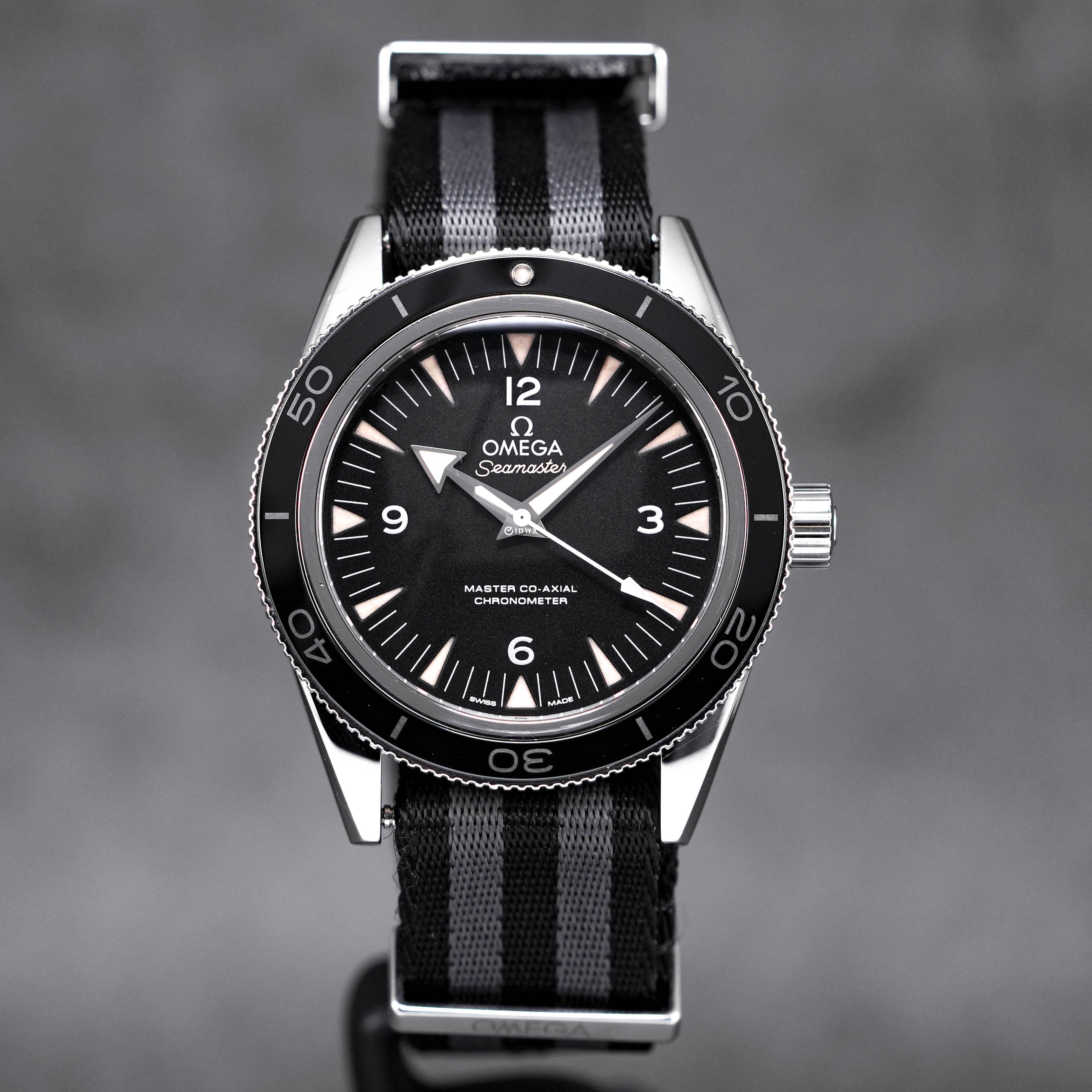 SEAMASTER 300 MASTER CO‑AXIAL CHRONOMETER BLACK DIAL (2017)