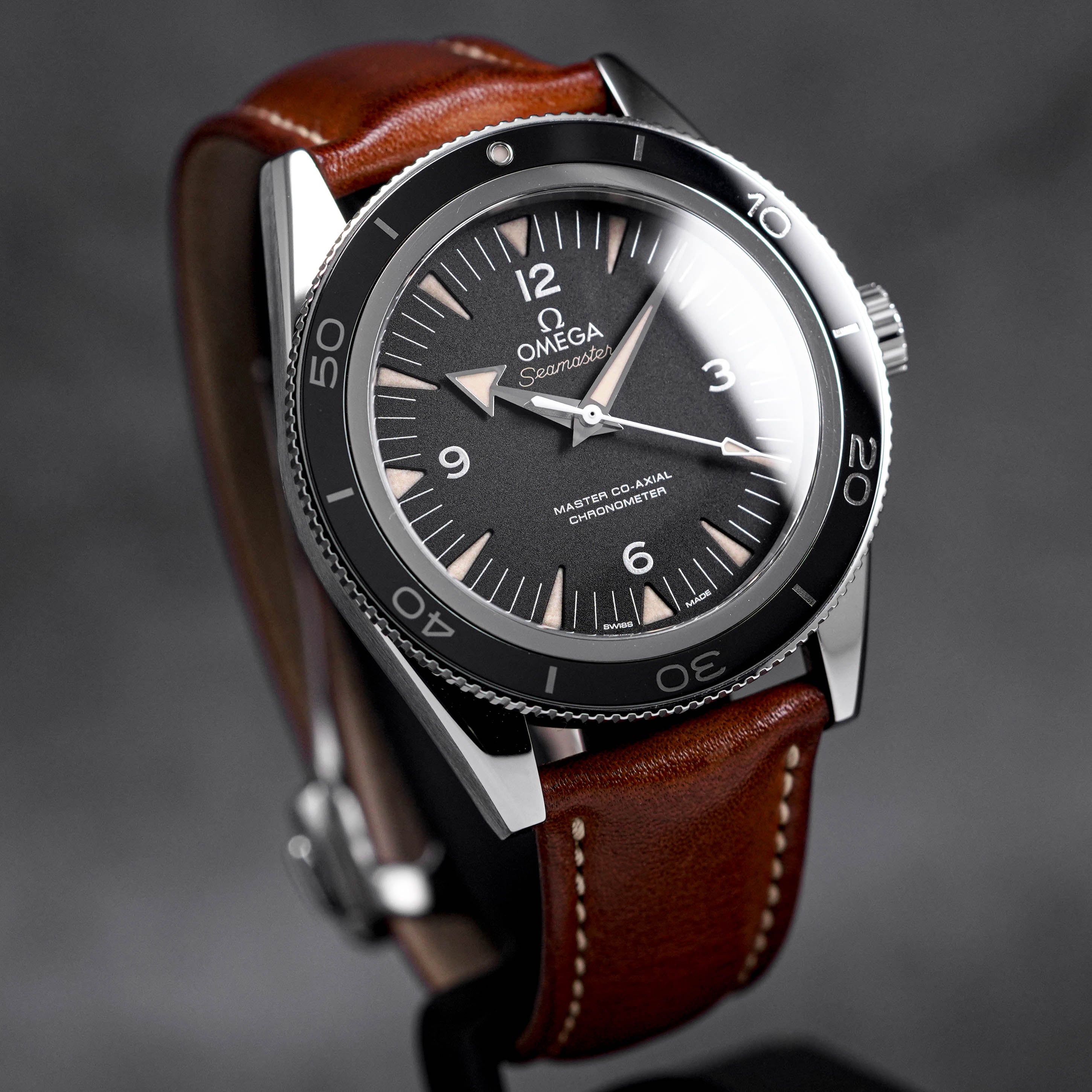 SEAMASTER 300 MASTER CO‑AXIAL CHRONOMETER BLACK DIAL (2017)