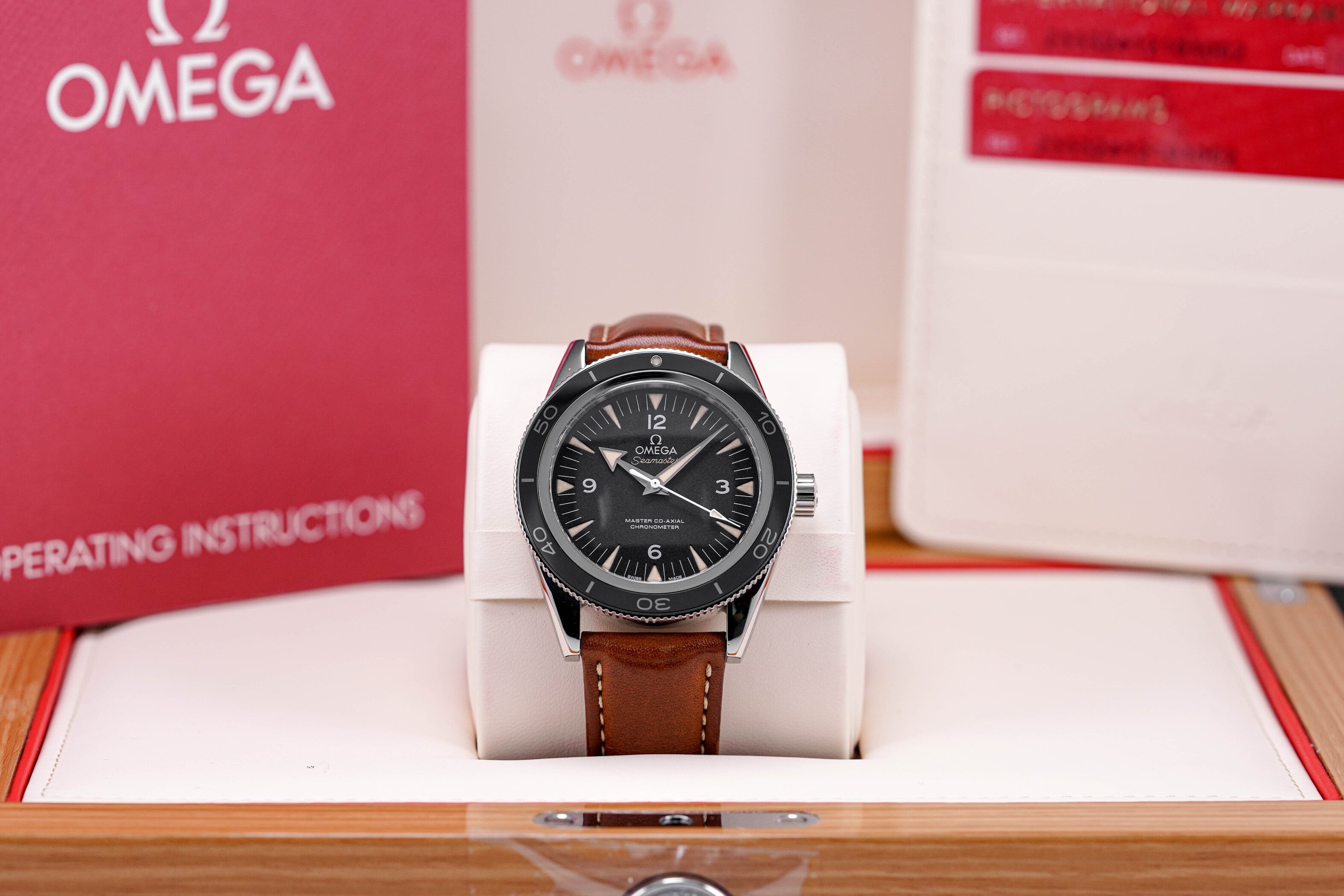 SEAMASTER 300 MASTER CO‑AXIAL CHRONOMETER BLACK DIAL (2017)