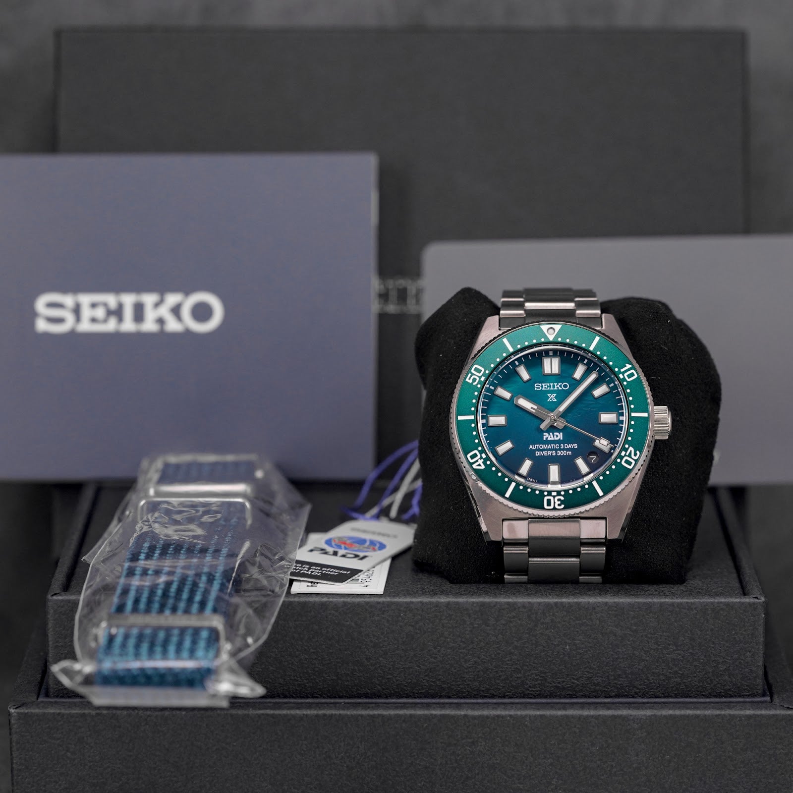 PROSPEX 1965 HERITAGE DIVER PADI SPECIAL EDITION GREEN DIAL (2026)