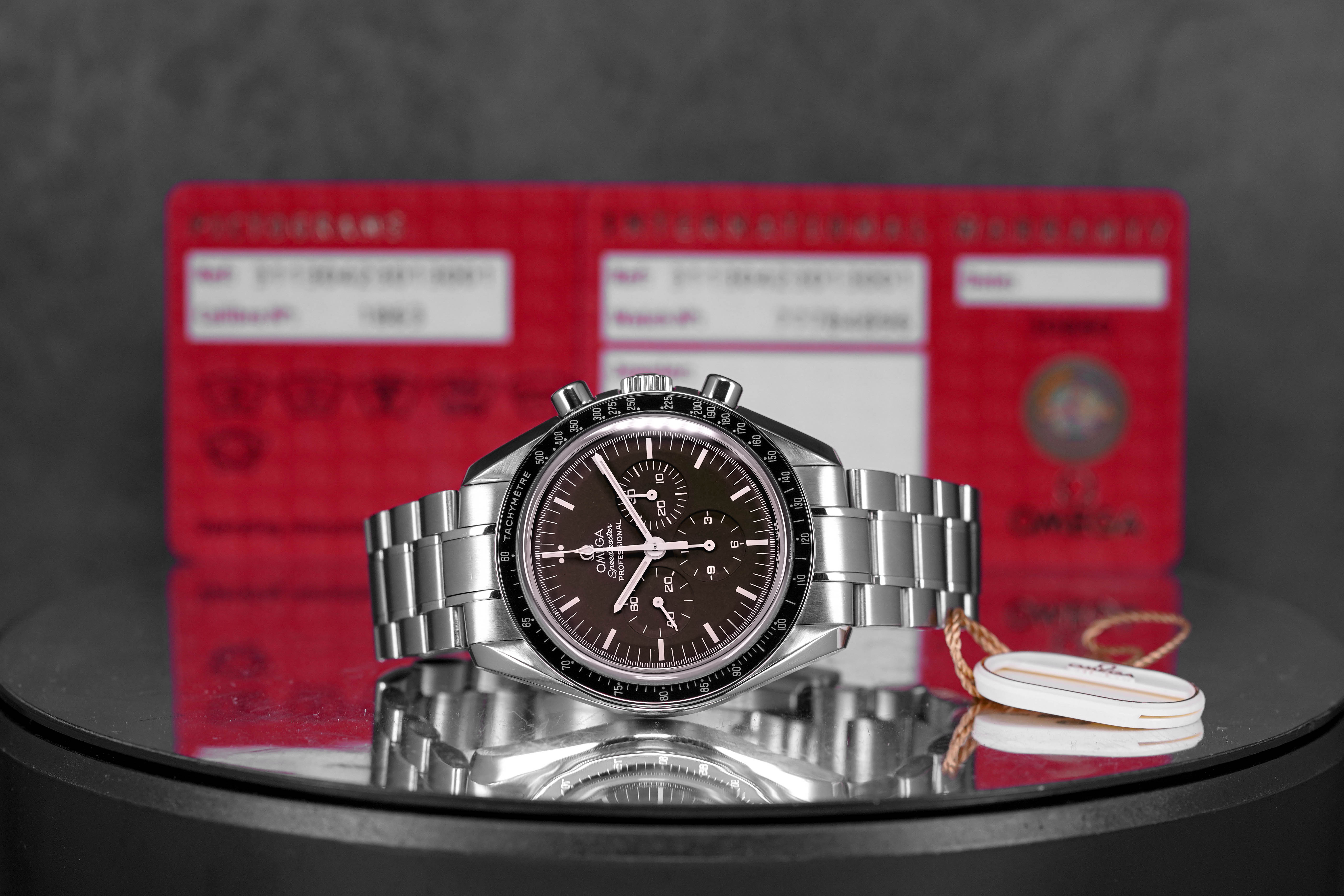 SPEEDMASTER MOONWATCH SAPPHIRE CHOCO DIAL (UNDATED)