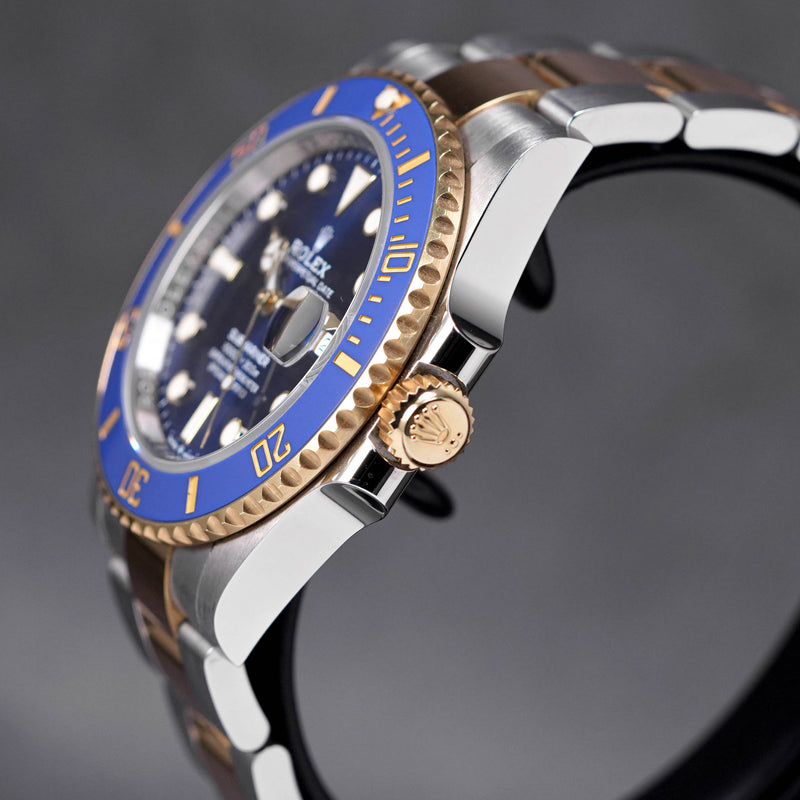 SUBMARINER DATE 41MM TWOTONE YELLOWGOLD BLUE DIAL (2021)