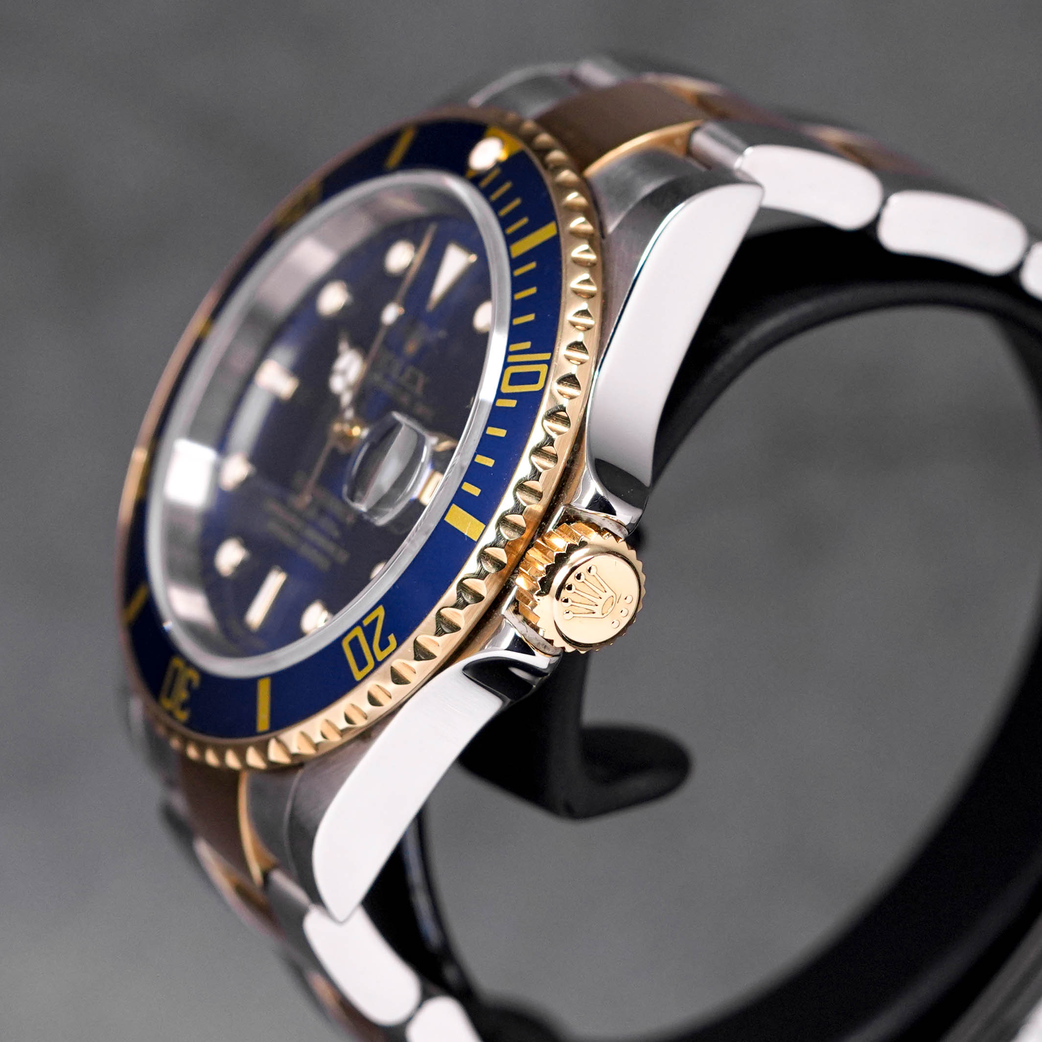 SUBMARINER DATE 40MM 16613 TWOTONE YELLOWGOLD 'BLUESY' (2006)