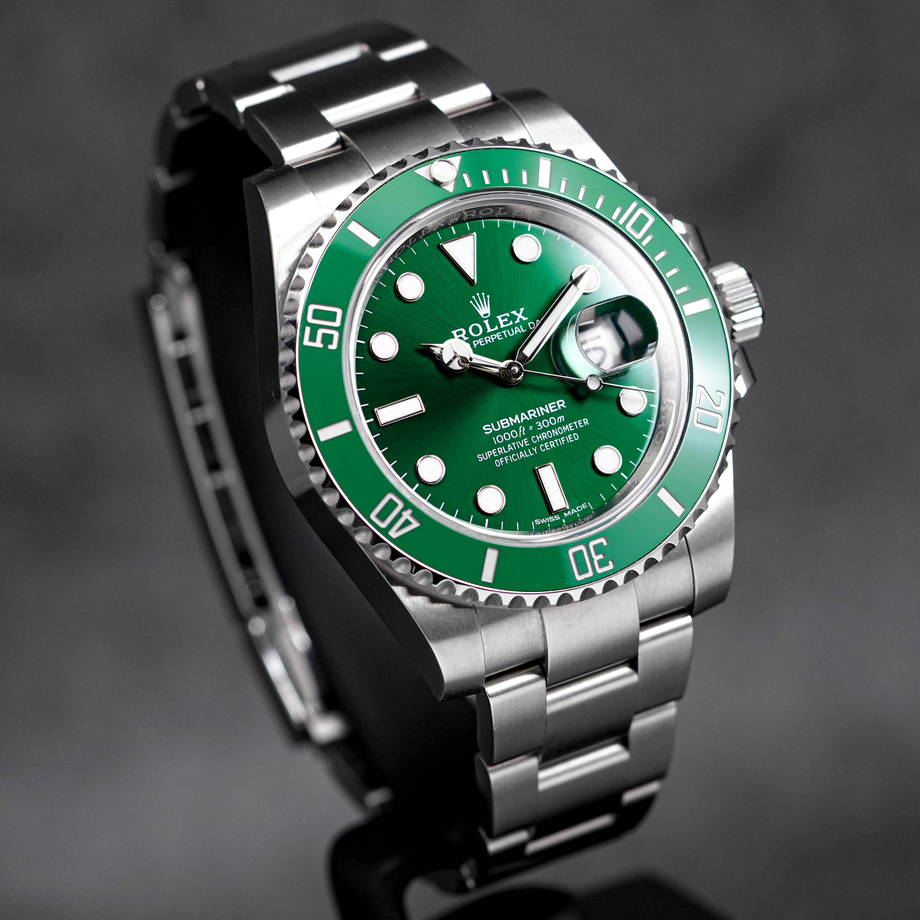 SUBMARINER DATE 40MM 'HULK' (2019)