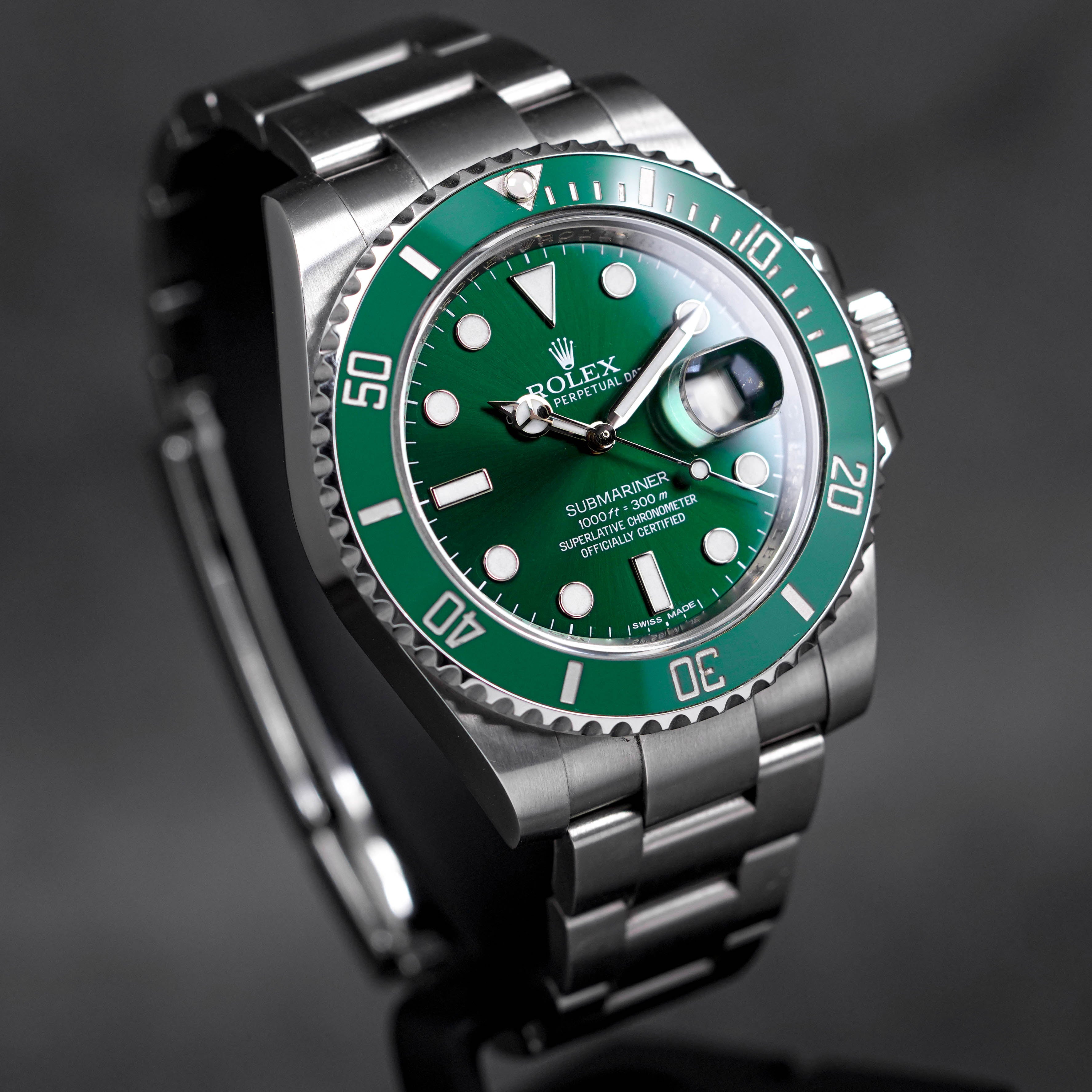 SUBMARINER DATE 40MM 'HULK' (2014)