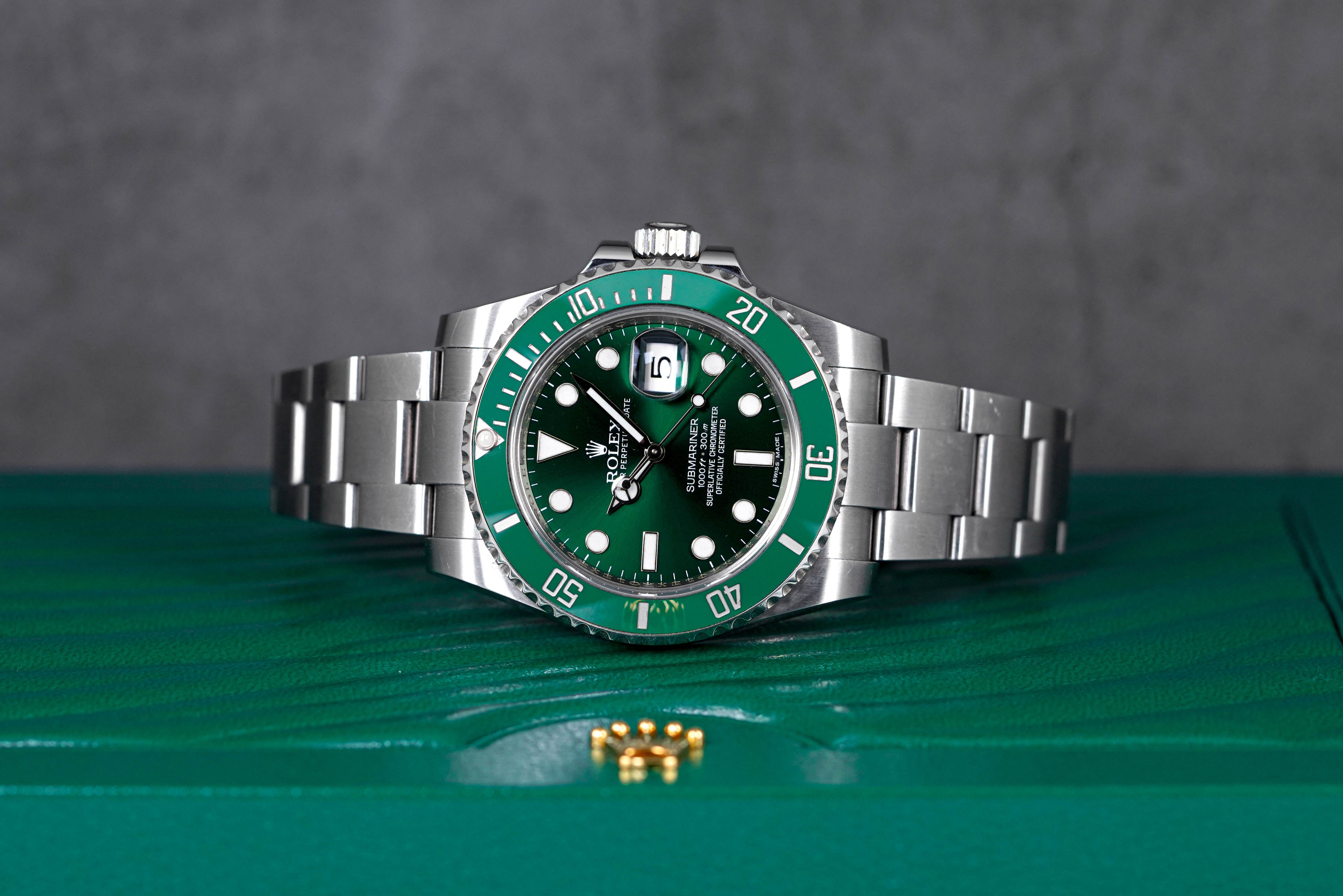 SUBMARINER DATE 40MM 'HULK' (2014)