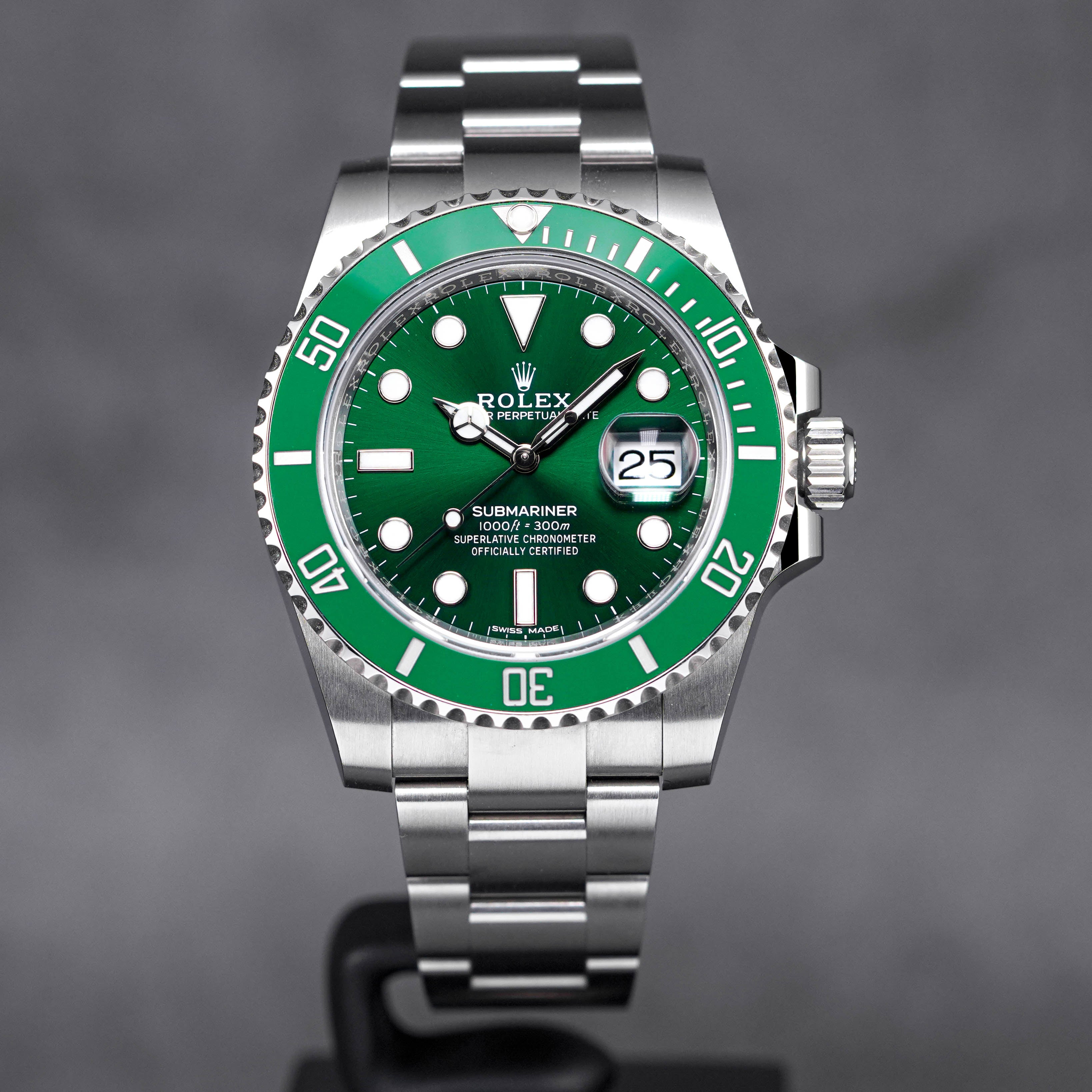 SUBMARINER DATE 40MM 'HULK' (2019)