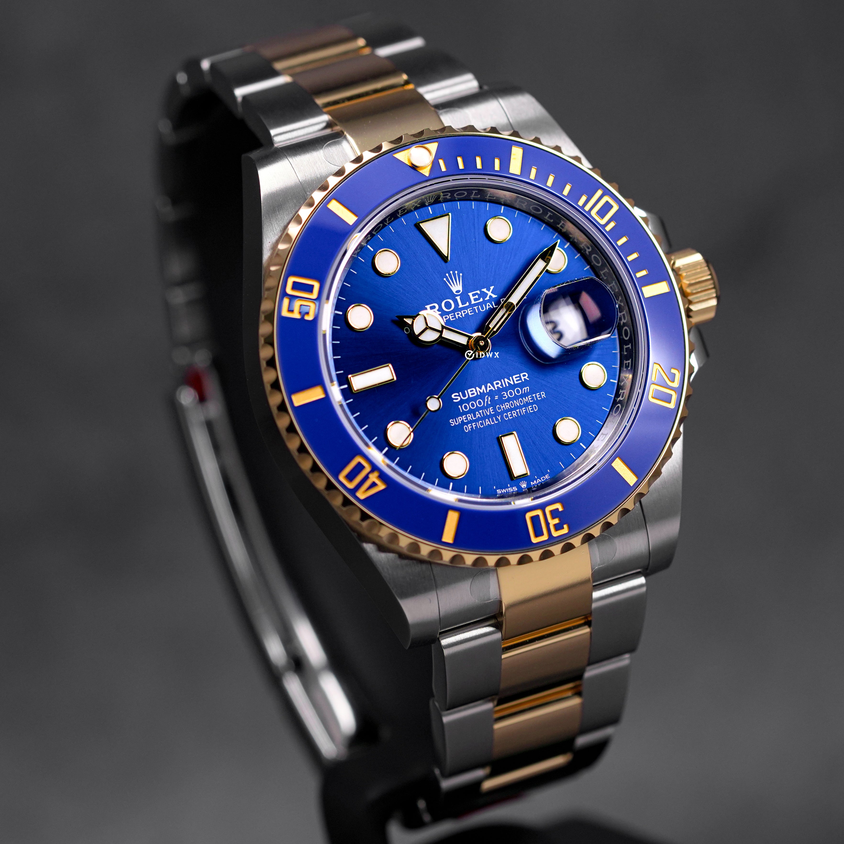 SUBMARINER DATE 41MM TWOTONE YELLOWGOLD BLUE DIAL (2023)