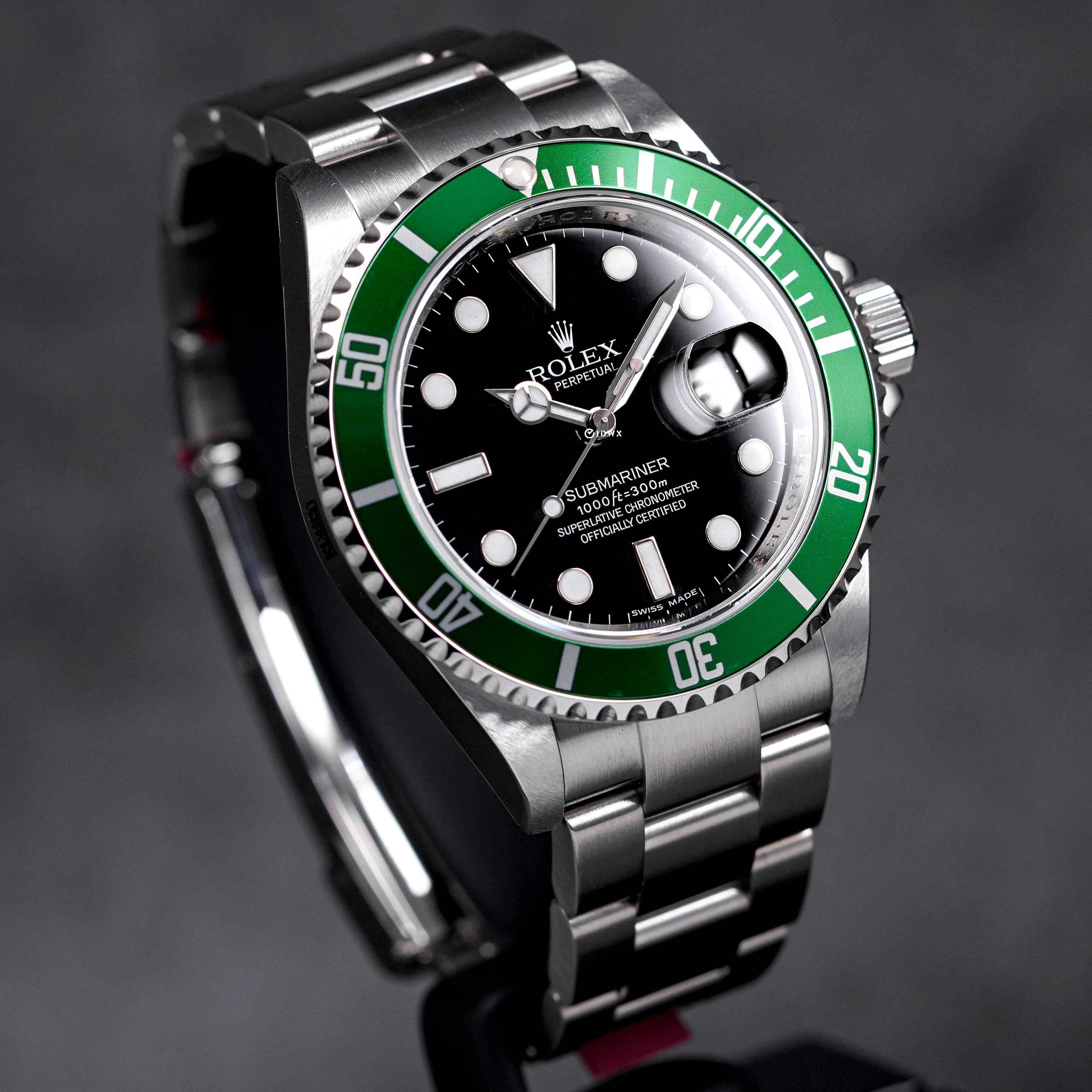 SUBMARINER DATE 40MM KERMIT 'M SERIES-REHAUT' (2008)