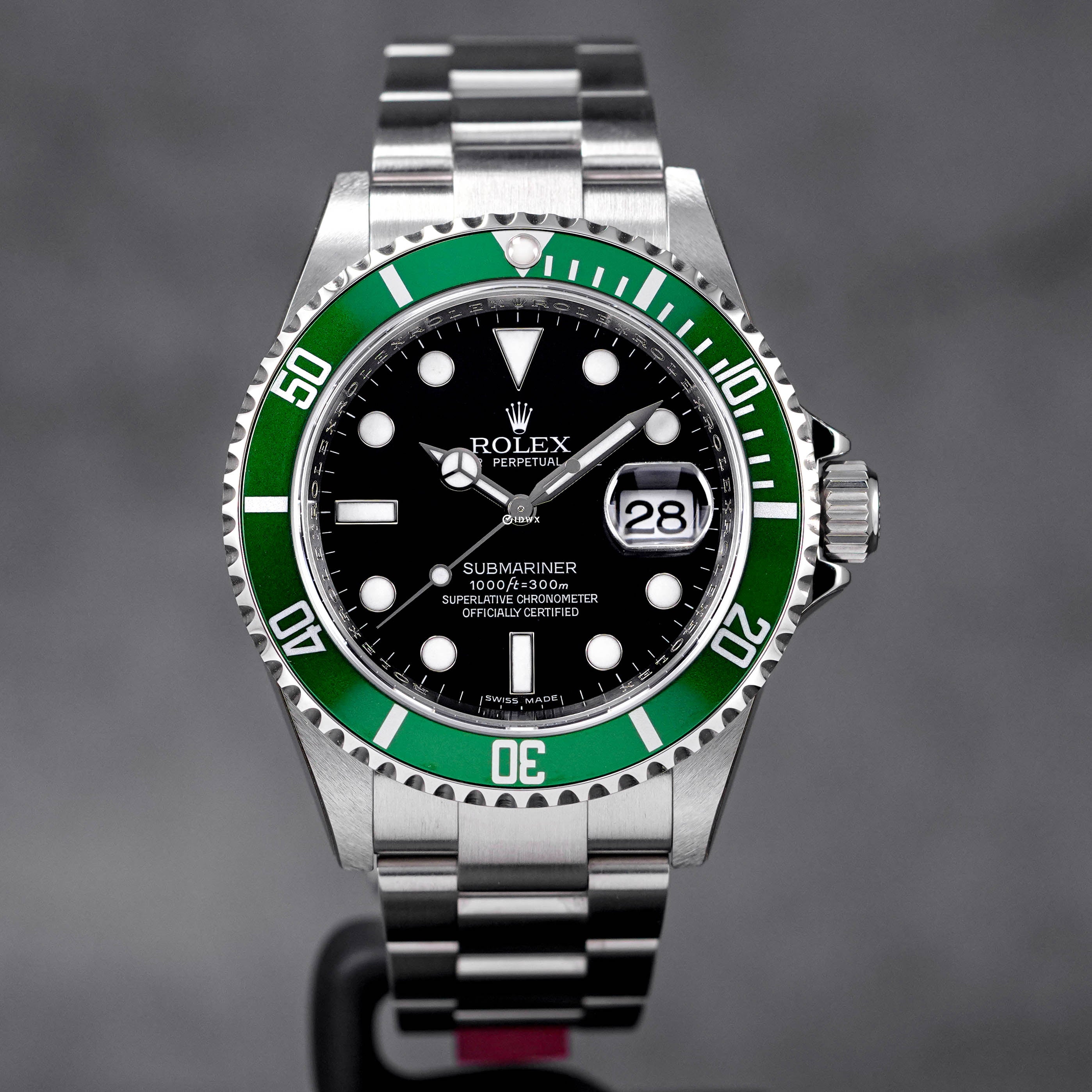 SUBMARINER DATE 40MM KERMIT 'M SERIES-REHAUT' (2008)