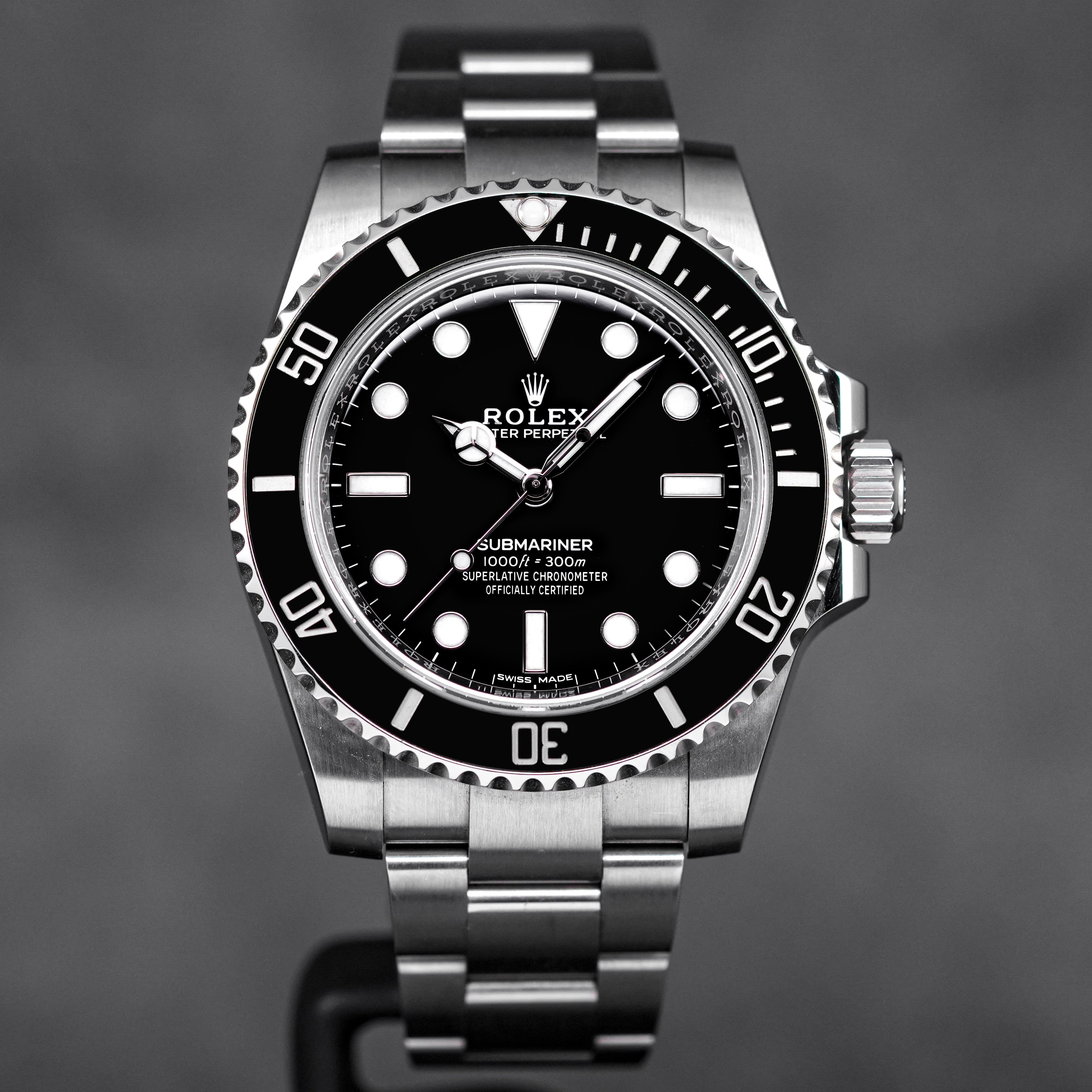 ROLEX SUBMARINER NO DATE 40MM 2019 IDWX