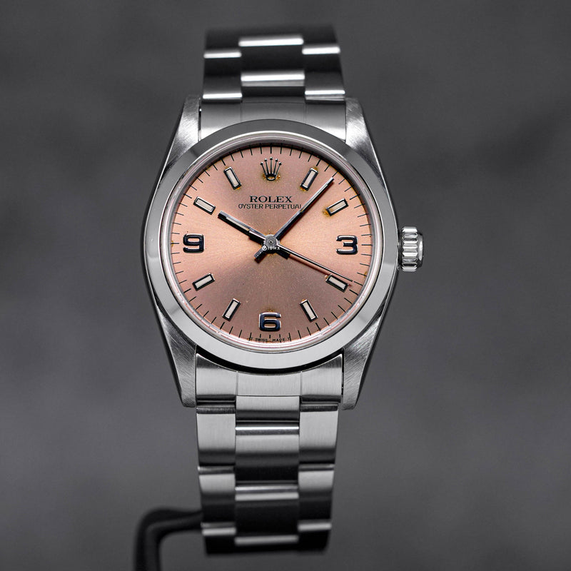 OYSTER PERPETUAL 31MM SALMON DIAL (WATCH ONLY)