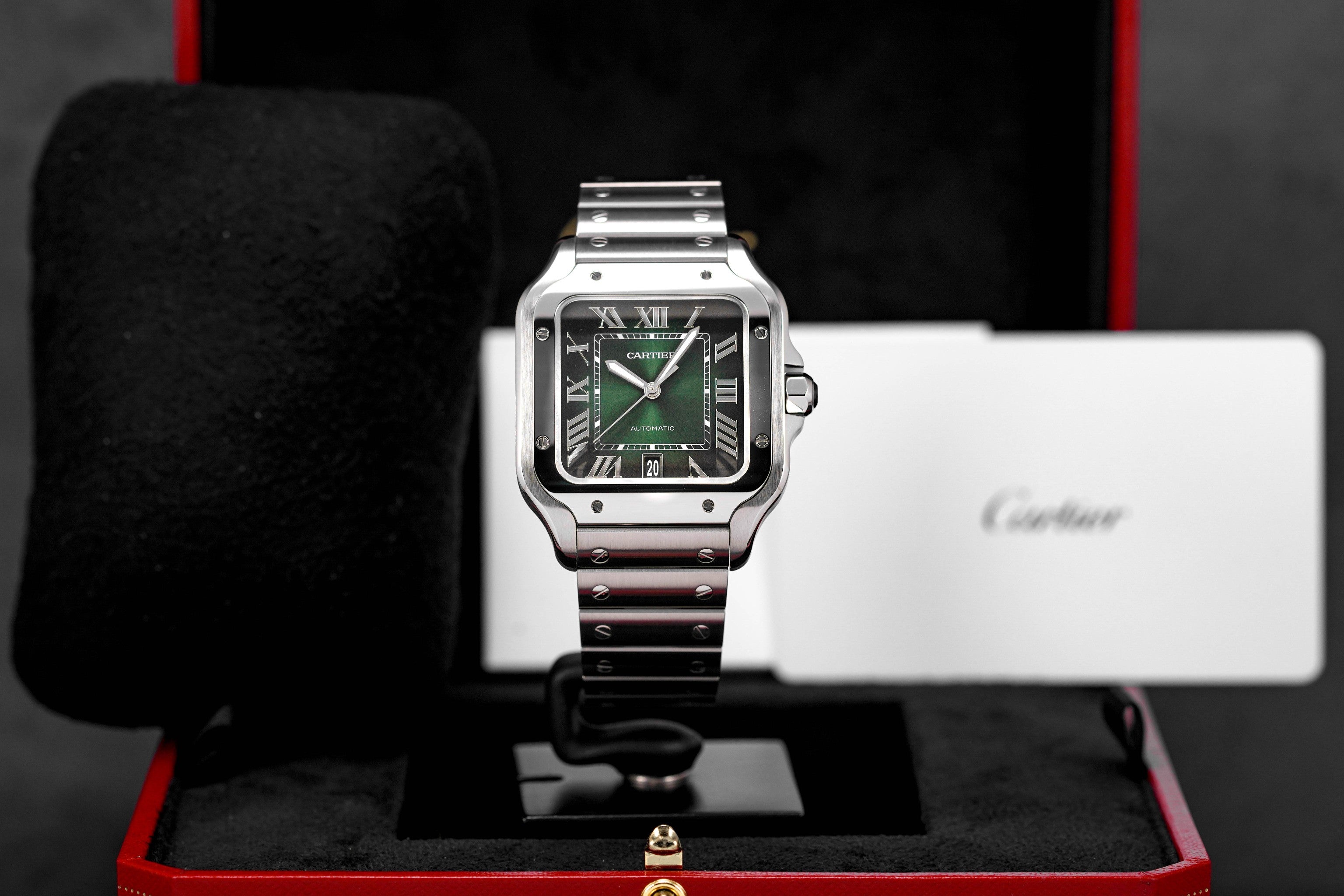 Santos De Cartier L Green