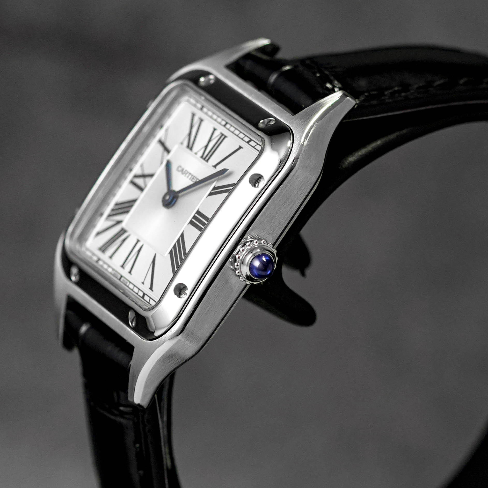 CARTIER SANTOS DUMONT S SILVER DIAL (2020) IDWX