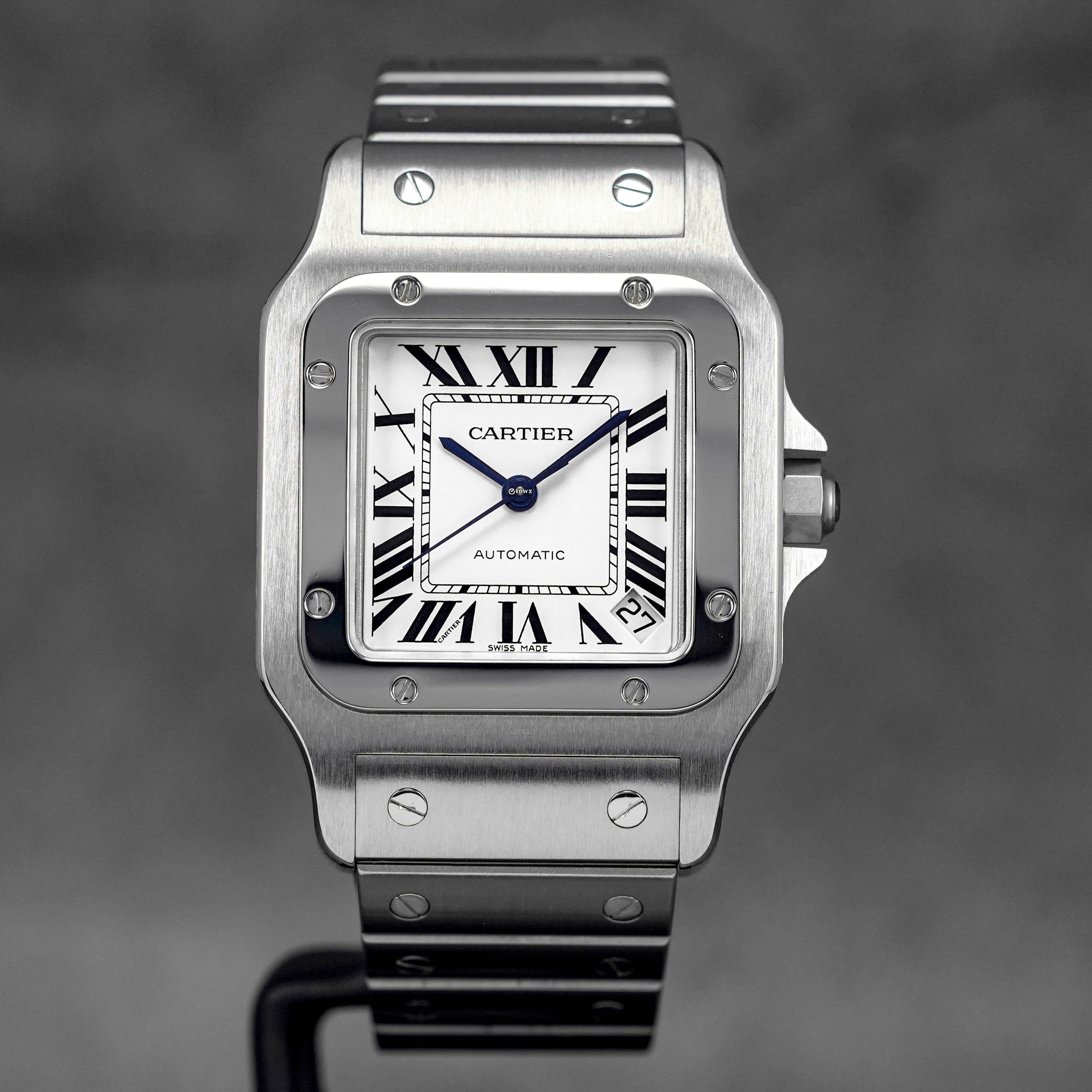 Santos Galbee White Dial