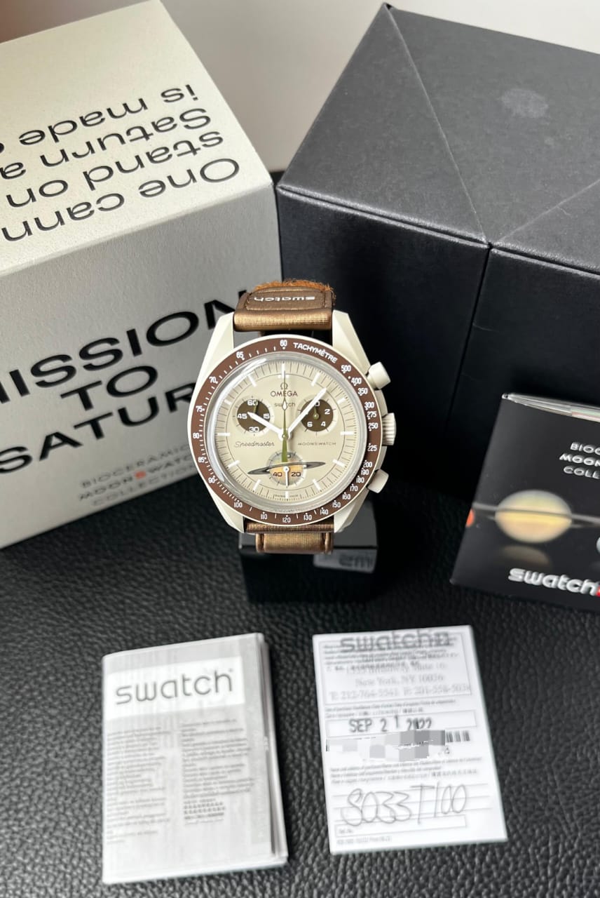 SWATCH X OMEGA MOONSWATCH MISSION TO SATURN (2022) - IDWX