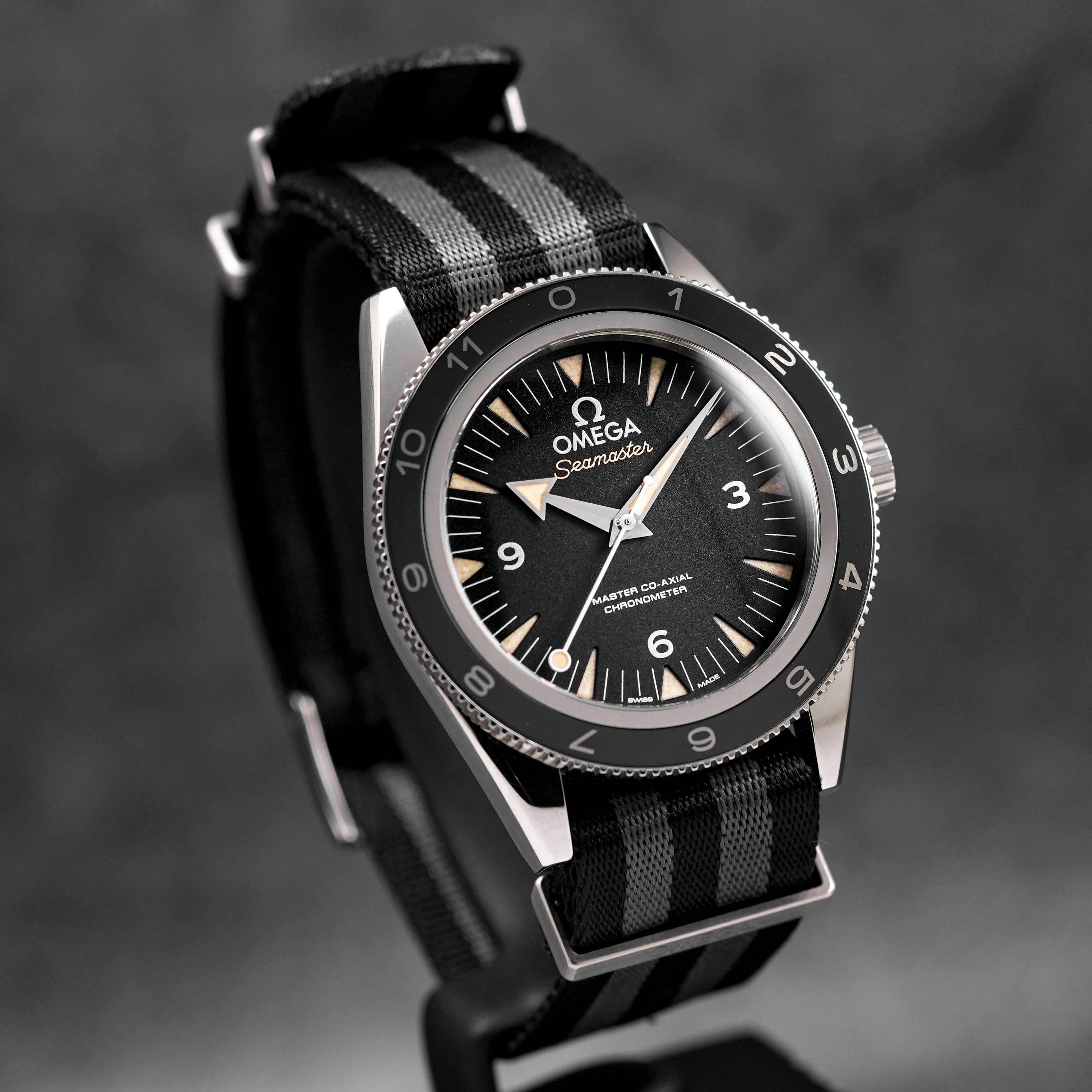 SEAMASTER 300 'SPECTRE' WITH NATO STRAP LIMITED EDITION (2015)