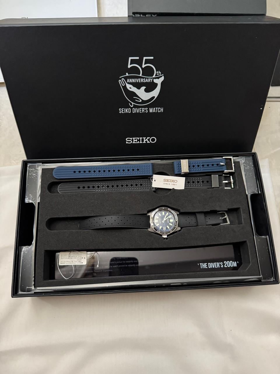 PROSPEX DIVER'S '55TH ANNIVERSARY' BLUE DIAL LIMITED EDITION (2022)
