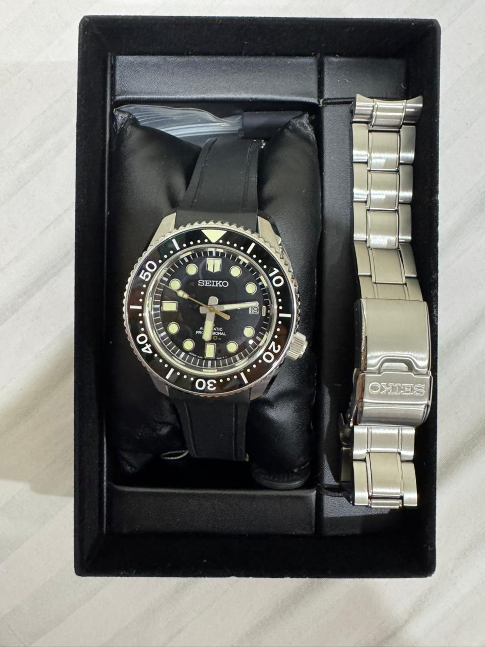 PROSPEX MARINE MASTER PROFESSIONAL 300M 'NIGHT OCEAN' BLACK DIAL (2024)