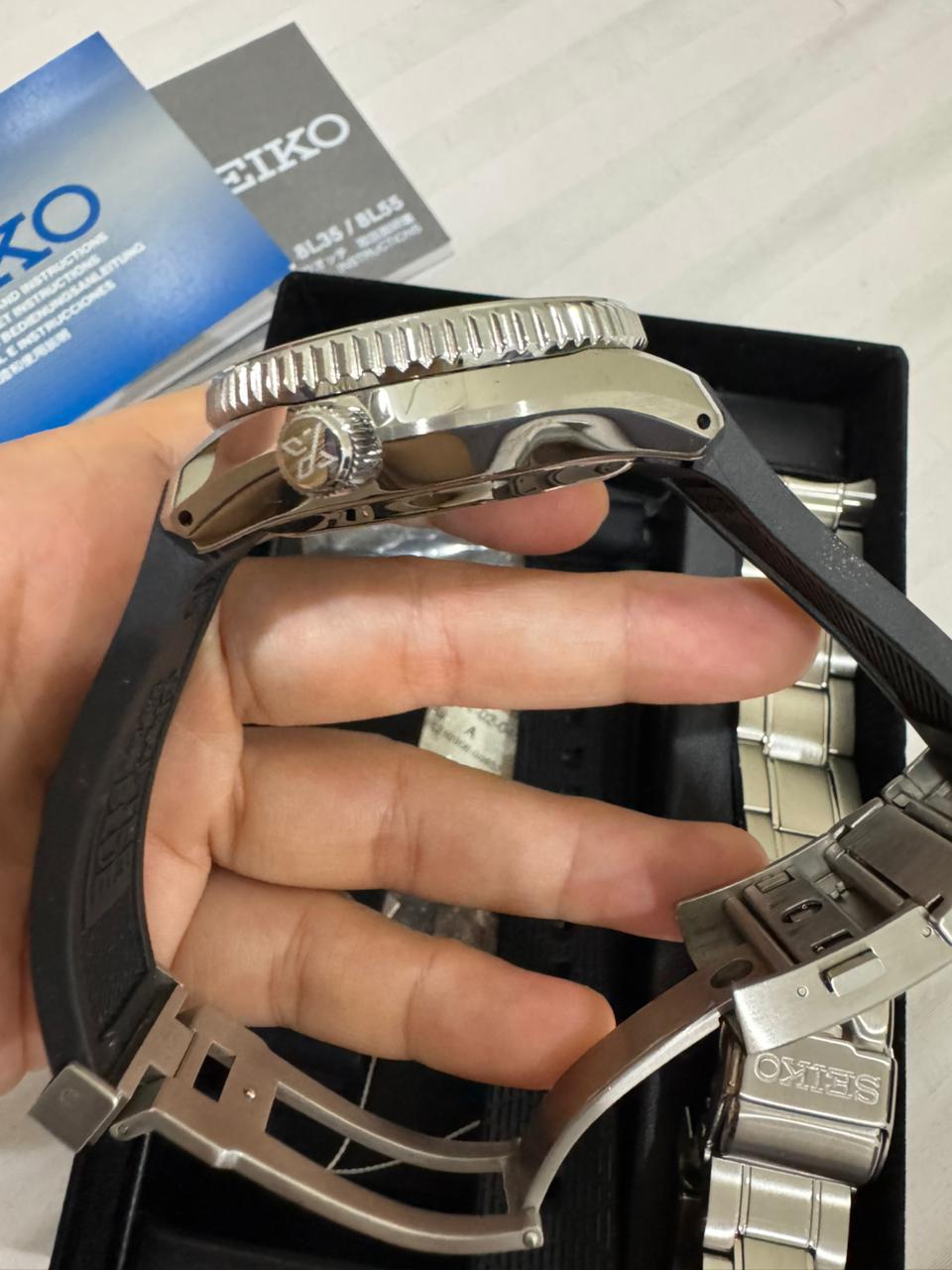 PROSPEX MARINE MASTER PROFESSIONAL 300M 'NIGHT OCEAN' BLACK DIAL (2024)