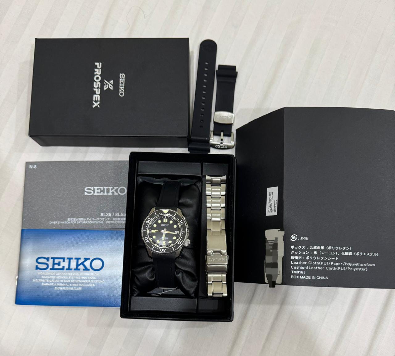 PROSPEX MARINE MASTER PROFESSIONAL 300M 'NIGHT OCEAN' BLACK DIAL (2024)