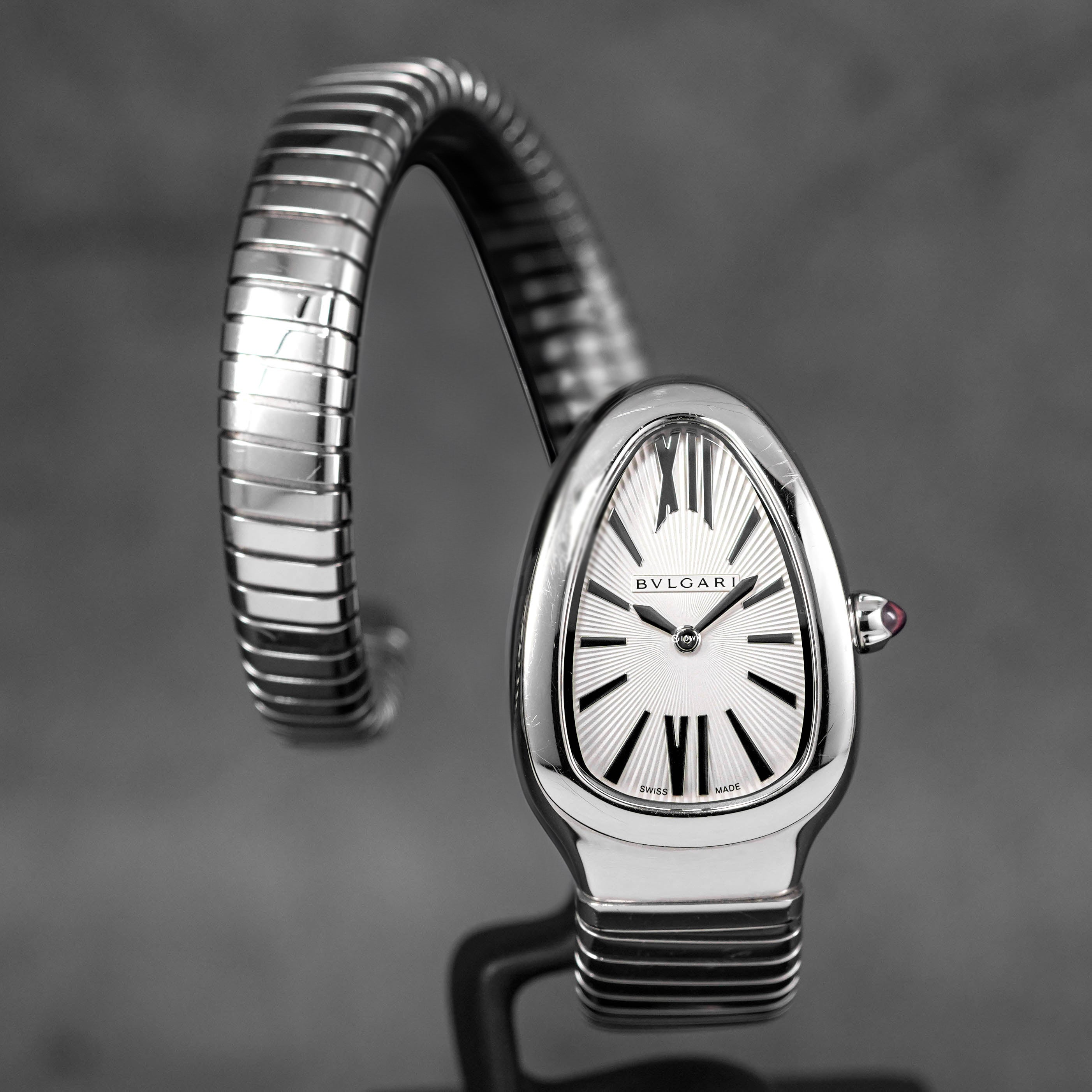 Serpenti Tubogas Single Spiral Silver