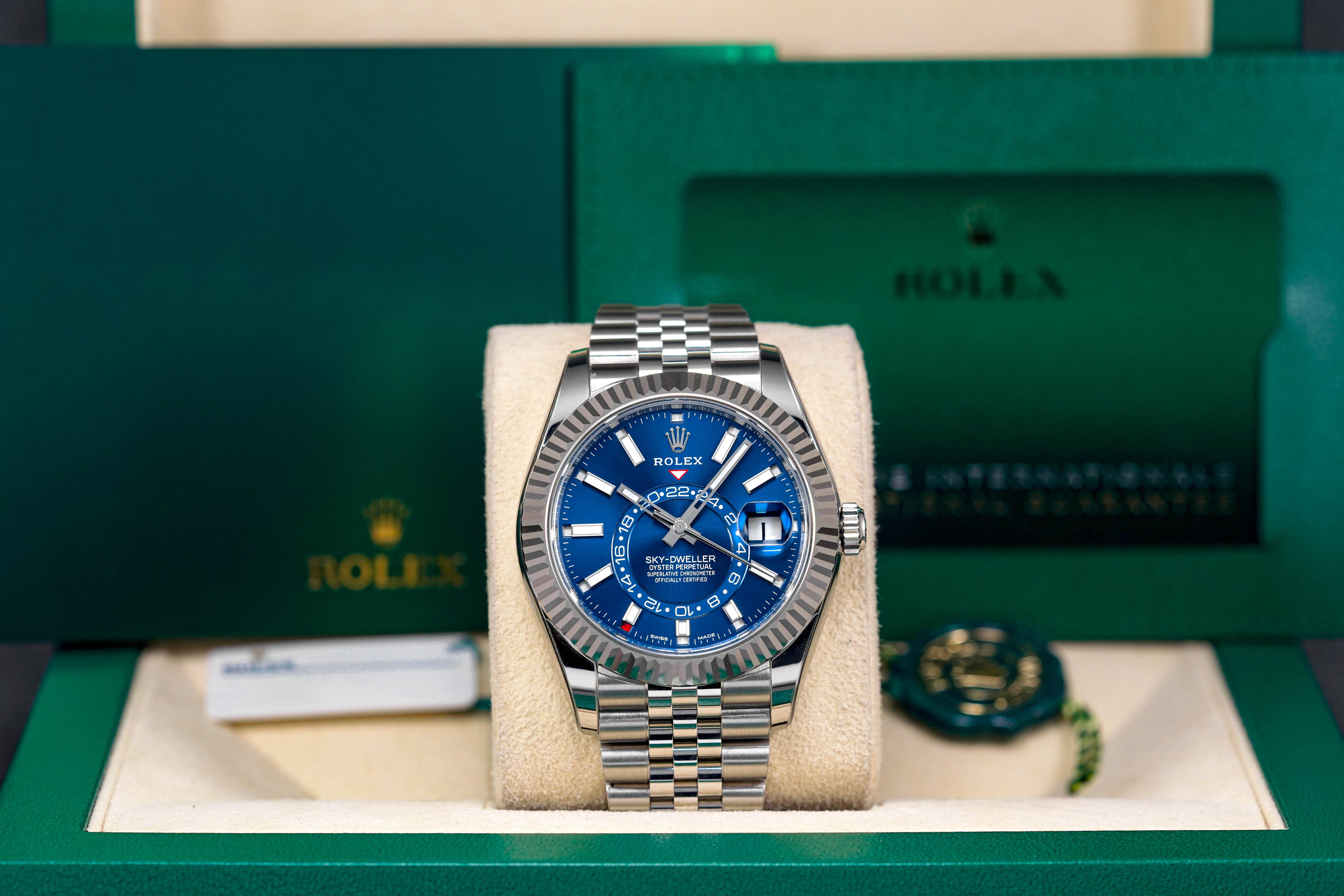 Rolex Sky Dweller Blue Indonesia