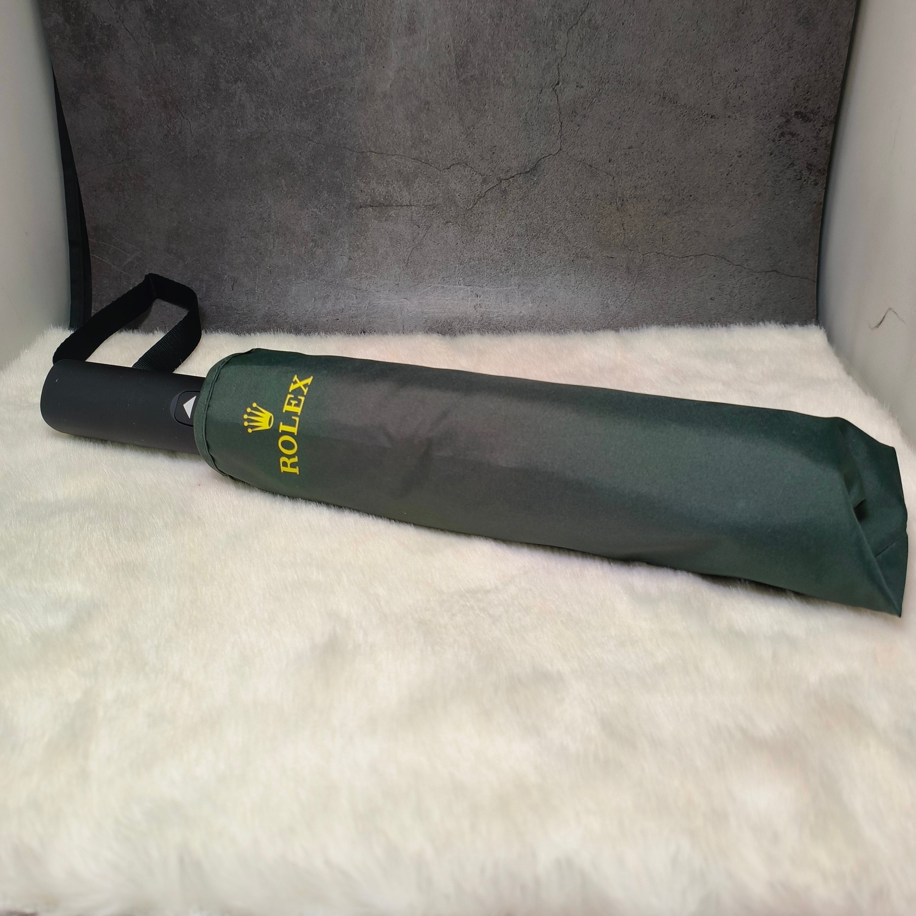 Small Folding Green Umbrella