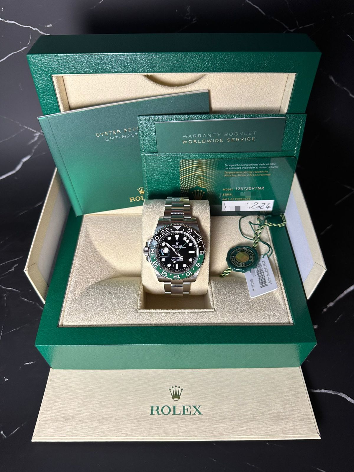 ロレックス オイスター 腕時計 空箱 NB53 Rolex oyster ロレックス