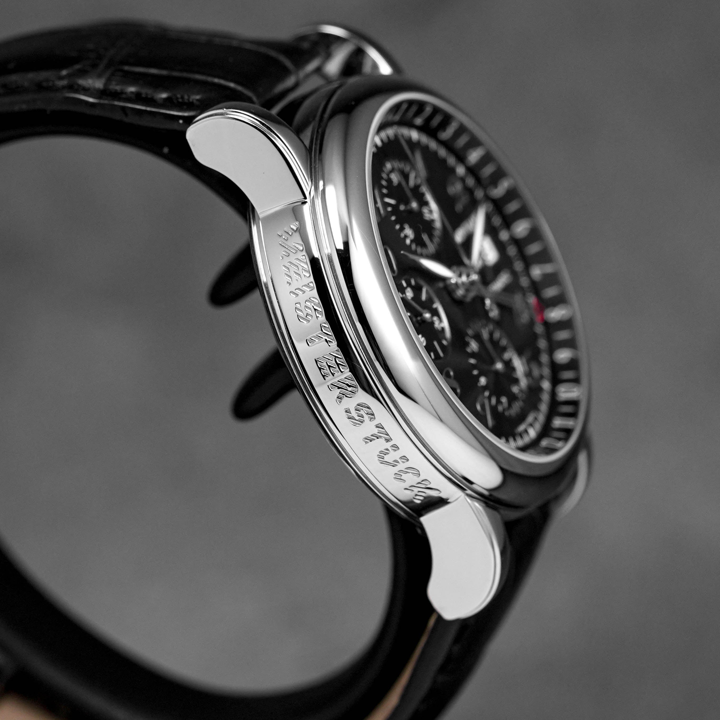 MONTBLANC STAR CHRONOGRAPH GMT BLACK DIAL (2015) IDWX