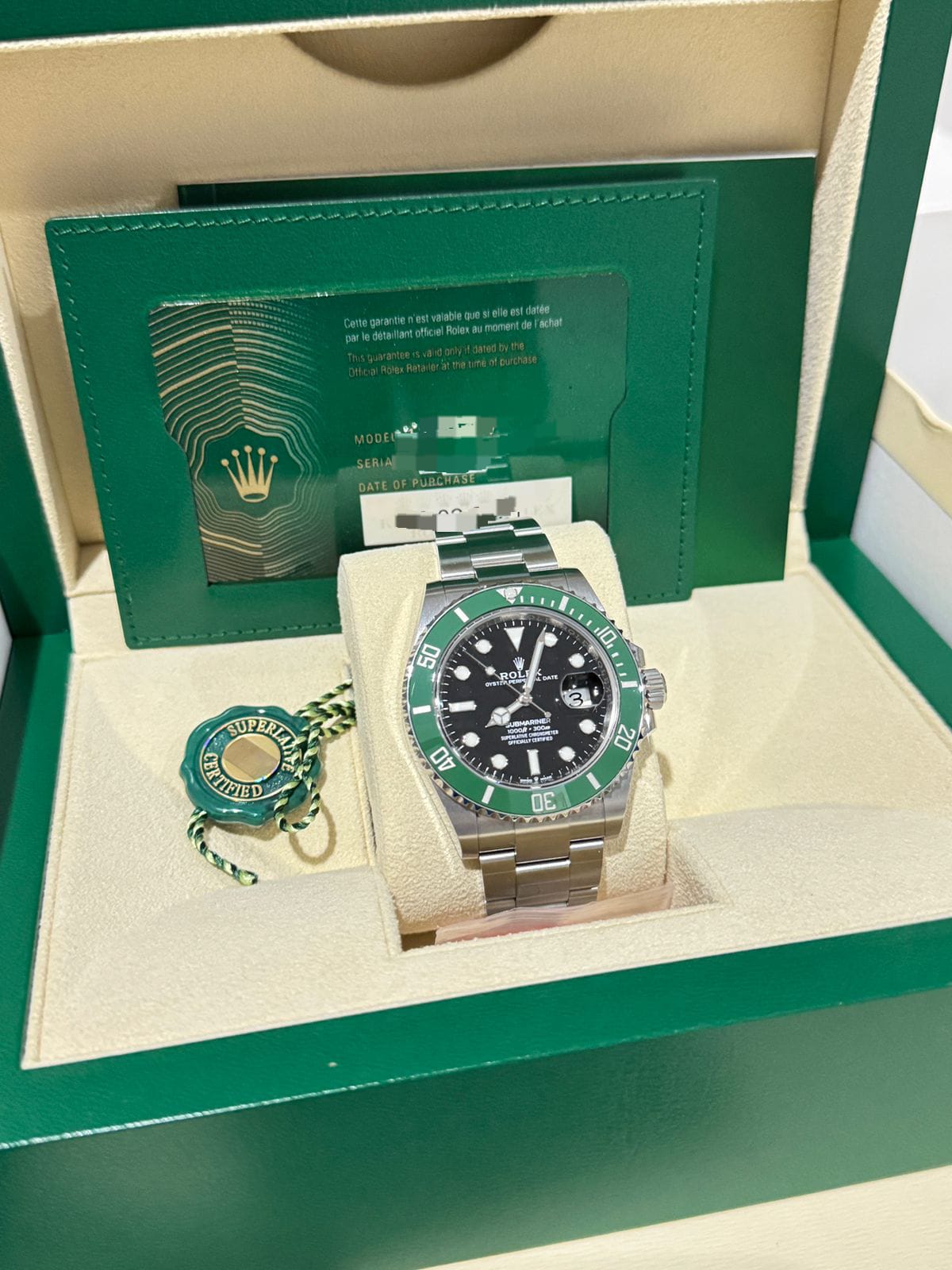 SUBMARINER DATE 41MM STARBUCKS (2021)