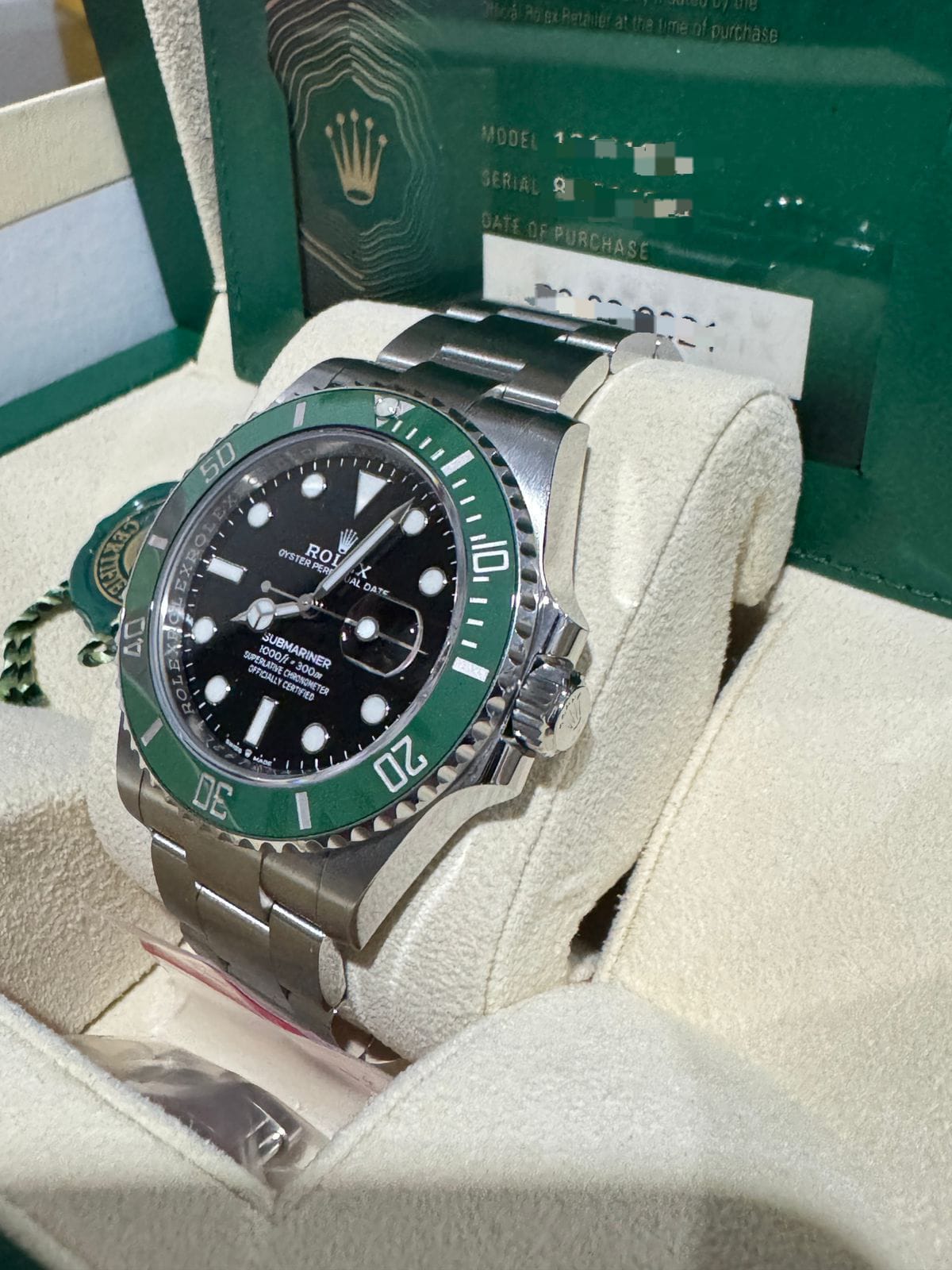 SUBMARINER DATE 41MM STARBUCKS (2021)