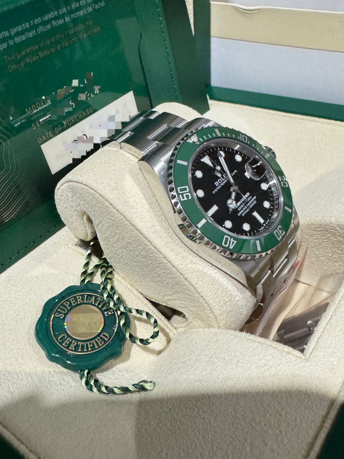 SUBMARINER DATE 41MM STARBUCKS (2021)