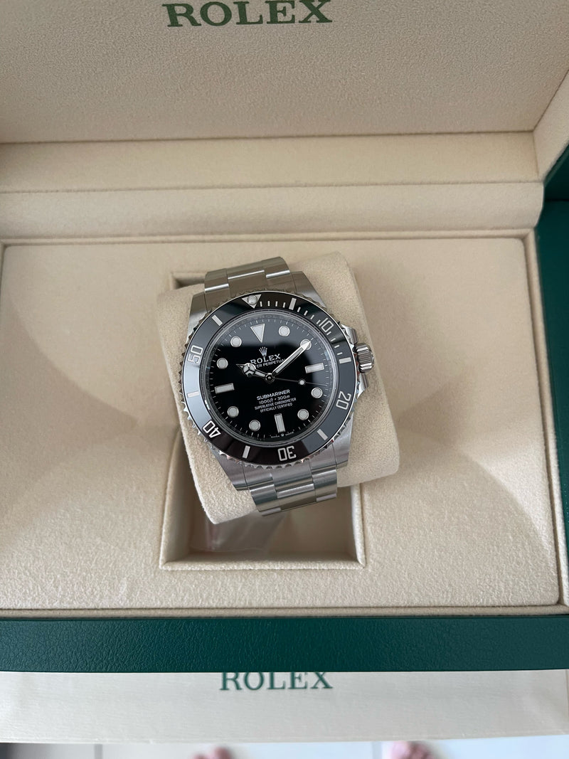 SUBMARINER NO DATE 41MM BLACK DIAL (2023)