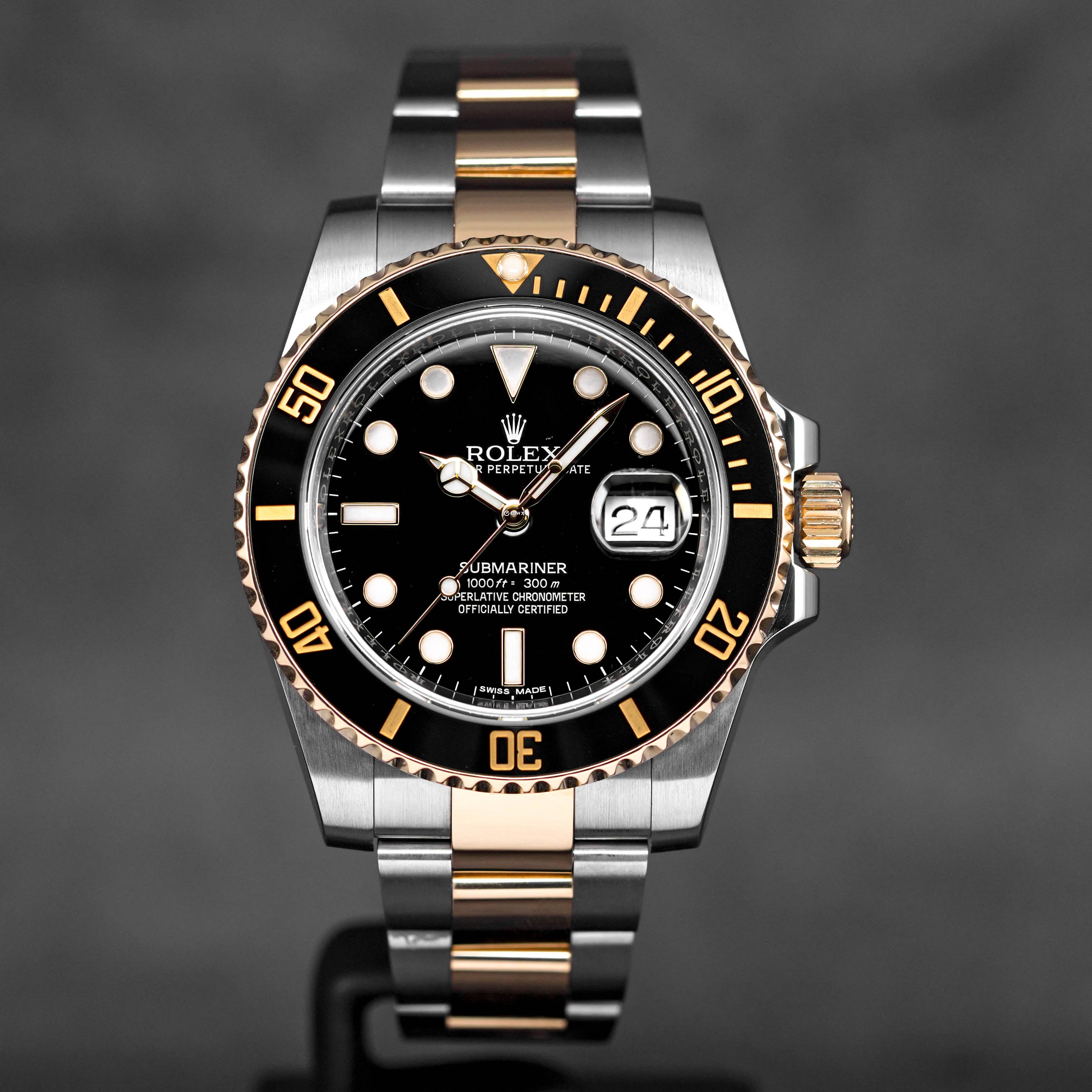 Submariner Date Twotone Black Indonesia