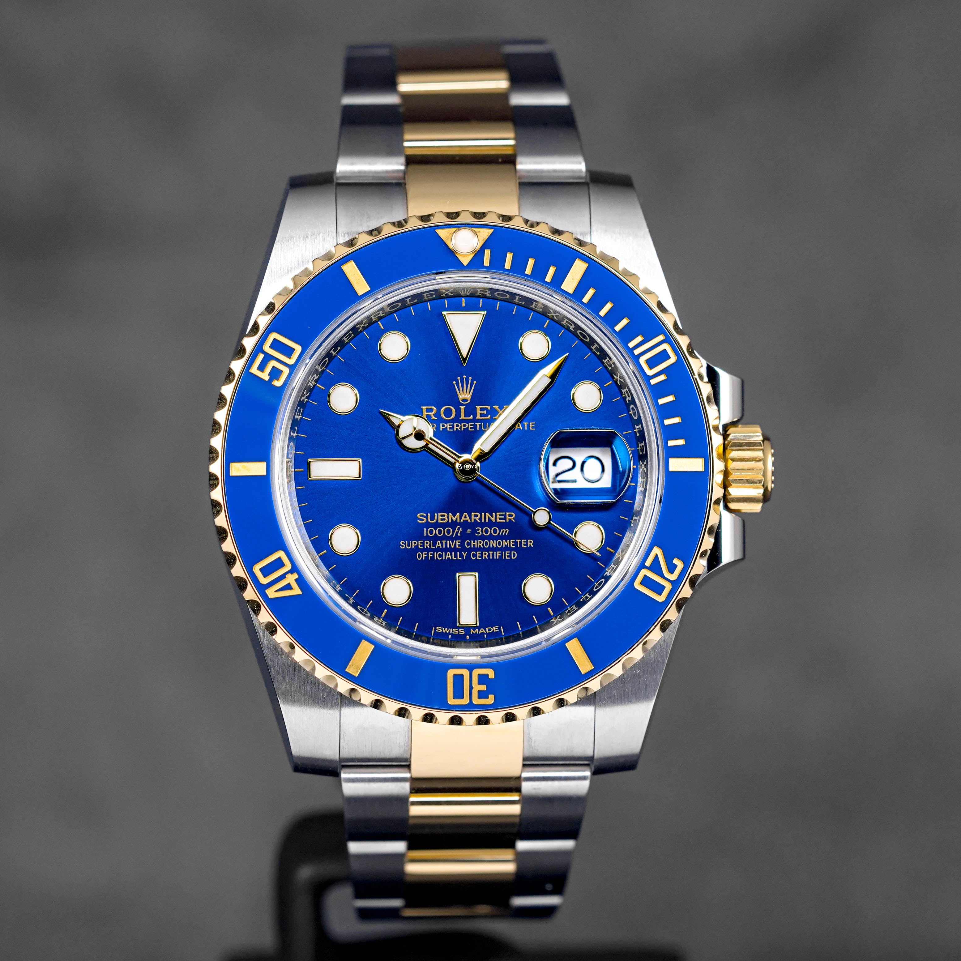 Submariner Date Twotone Blue Indonesia