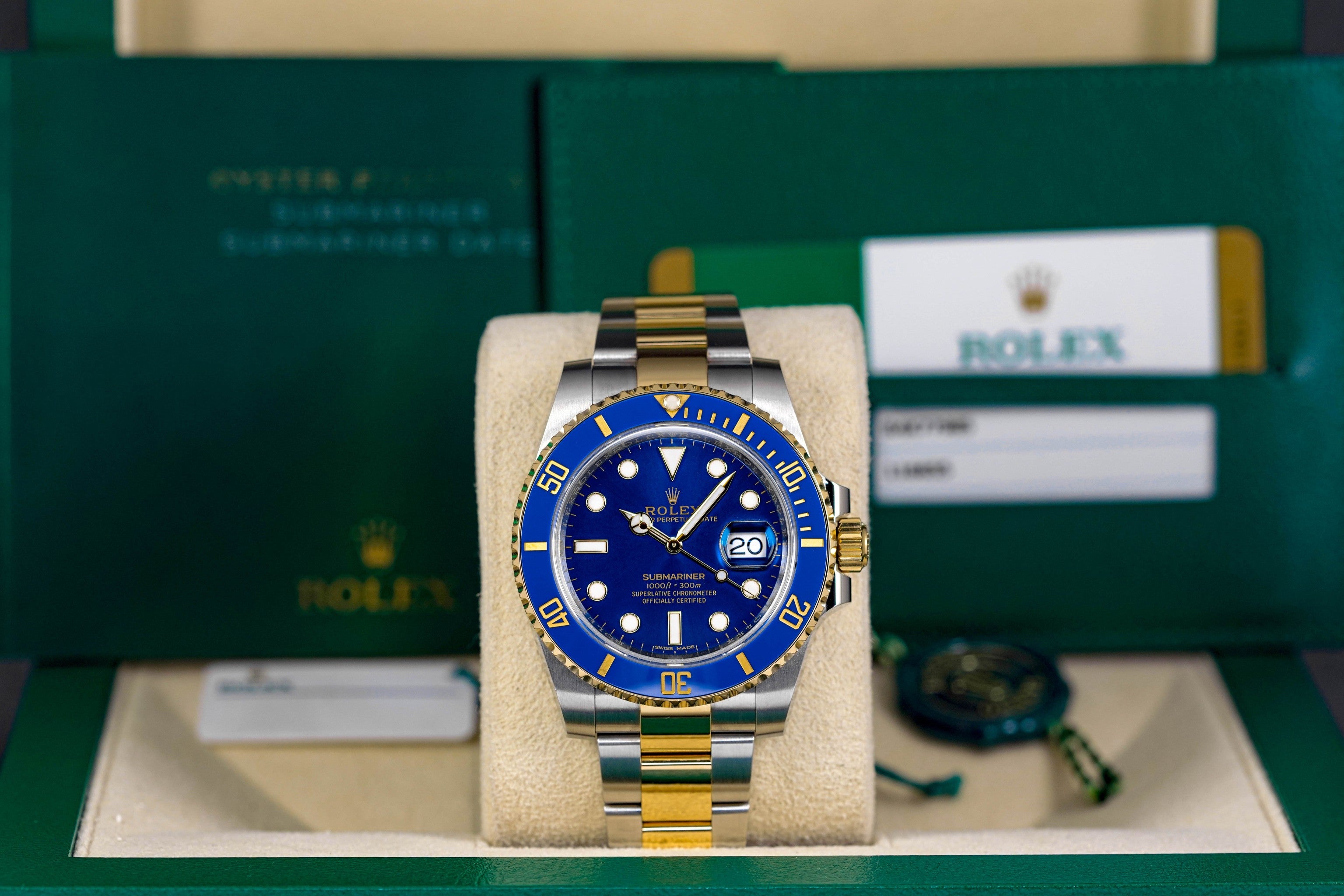 Submariner Date Twotone Blue Indonesia