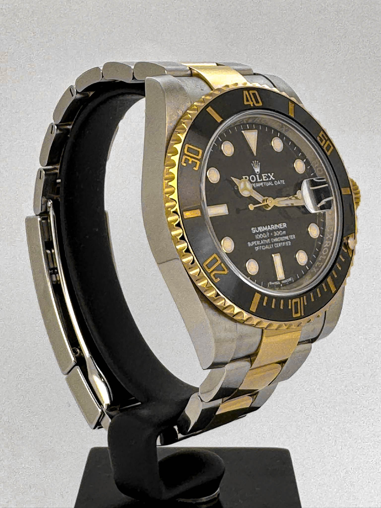 SUBMARINER DATE 40MM TWOTONE YELLOWGOLD BLACK DIAL (2020)