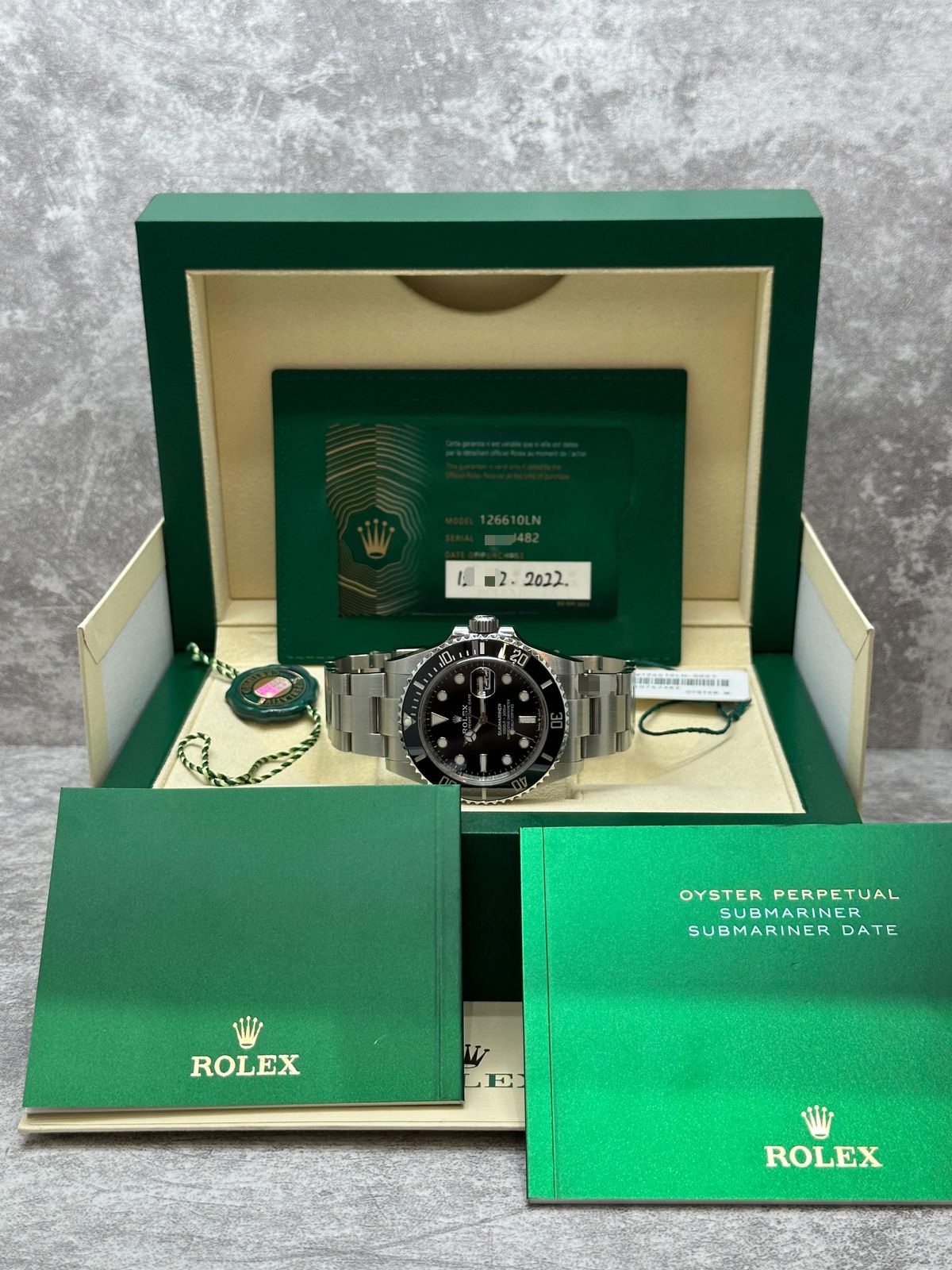 SUBMARINER DATE 41MM BLACK DIAL (2022)