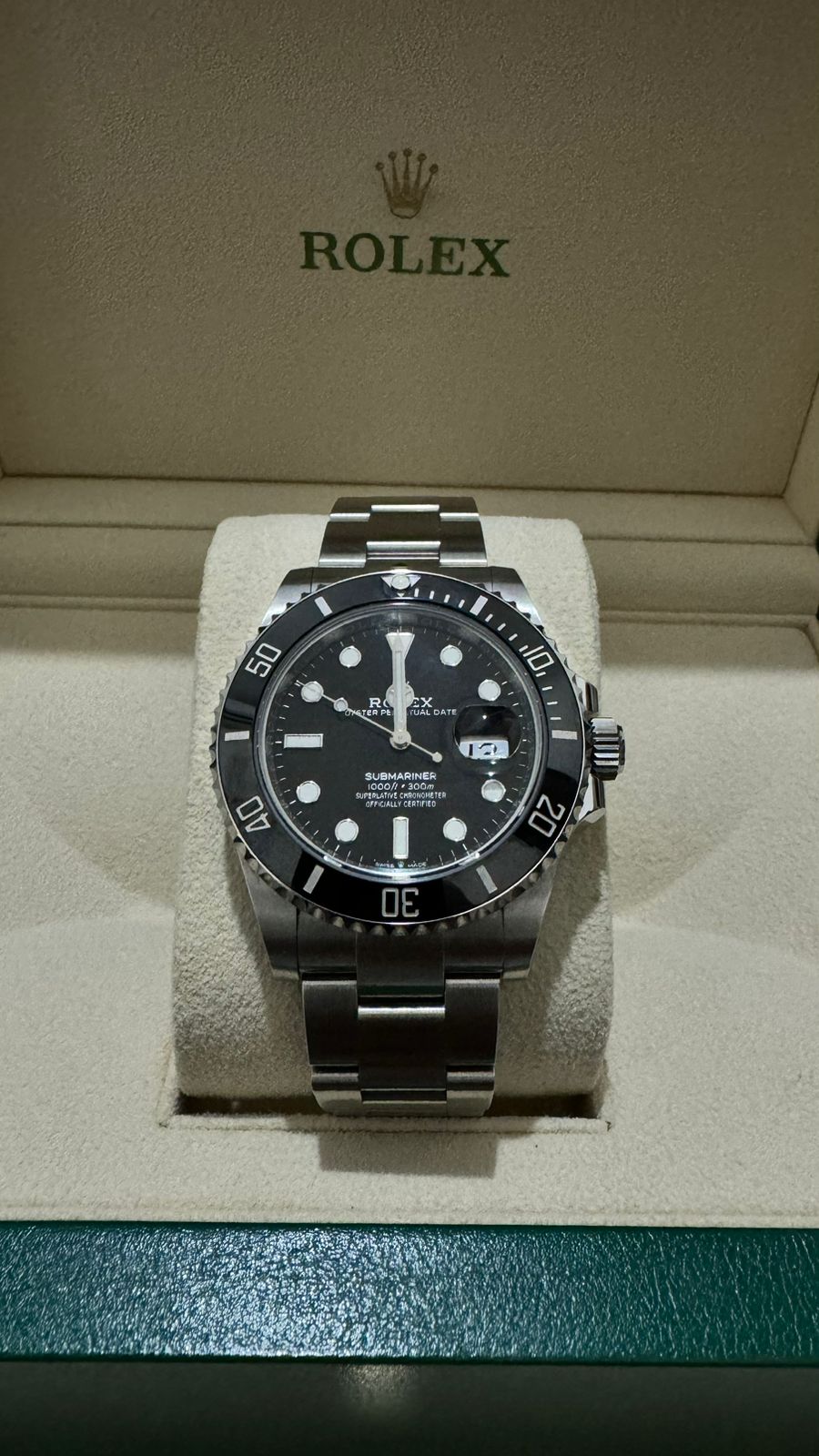 SUBMARINER DATE 41MM BLACK (2022)