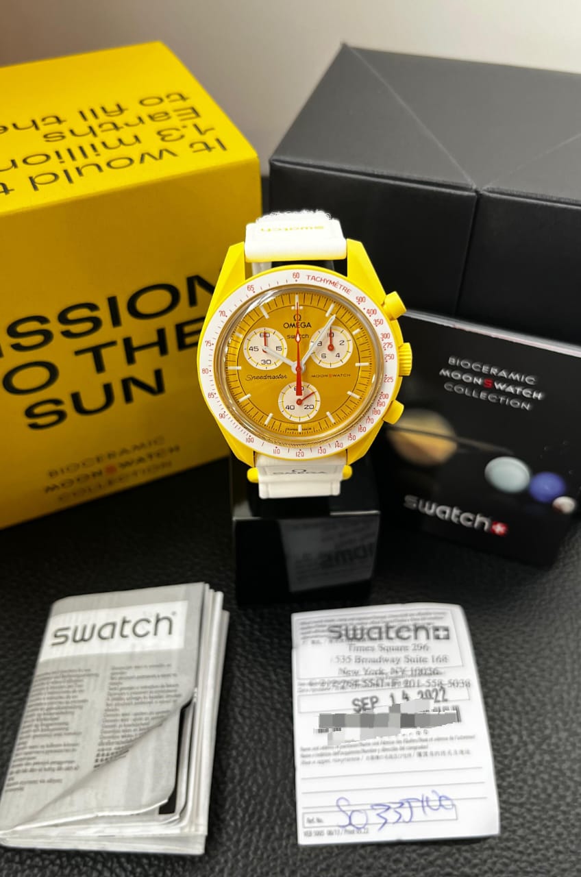 MOONSWATCH MISSION TO SUN (2022)