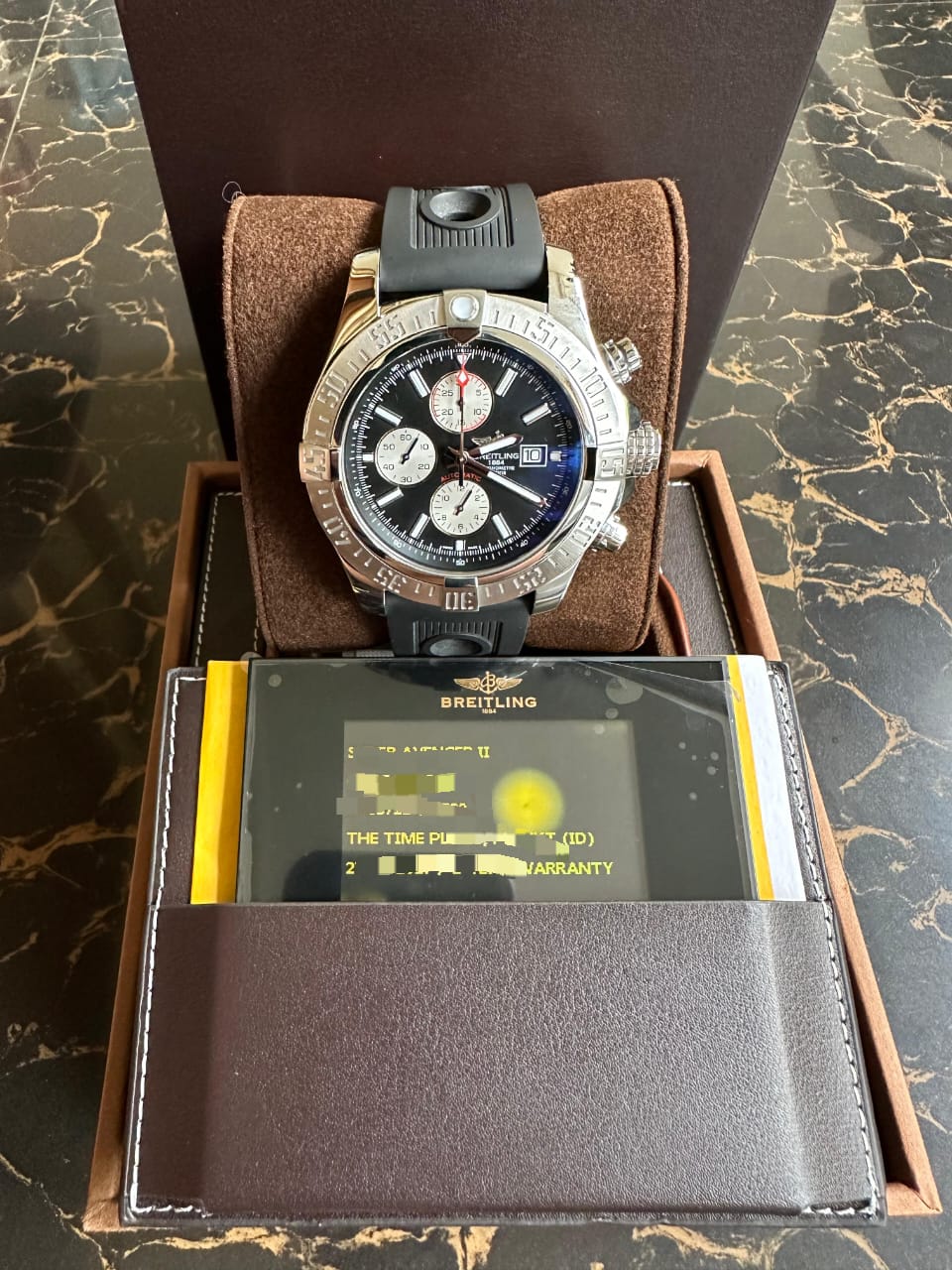 SUPER AVENGER CHRONOGRAPH 48MM BLACK DIAL (2017)