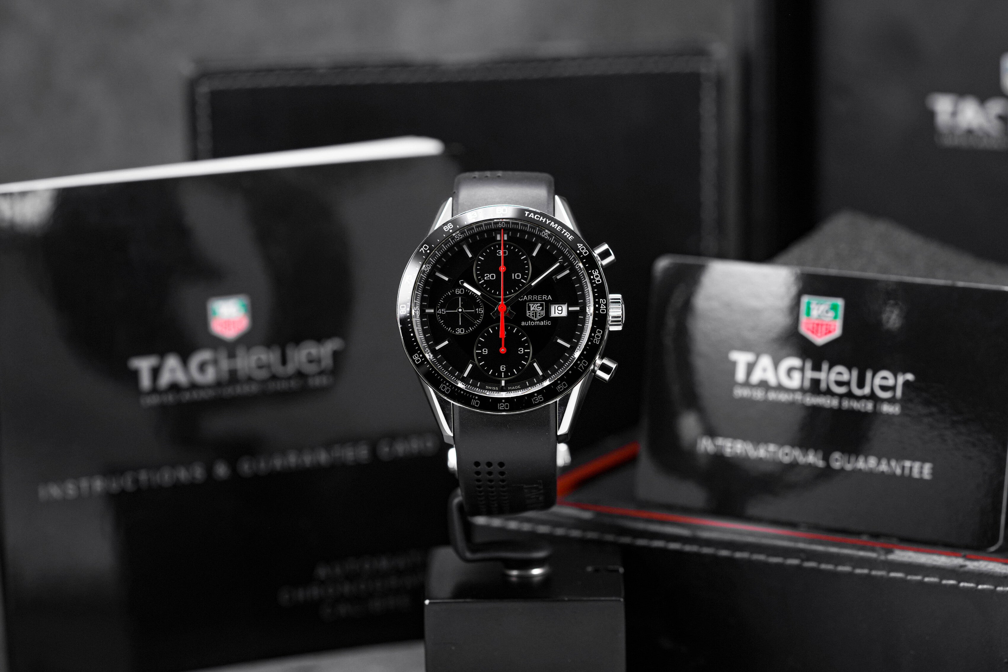 CARRERA CHRONOGRAPH CALIBRE 16 BLACK DIAL (2008)