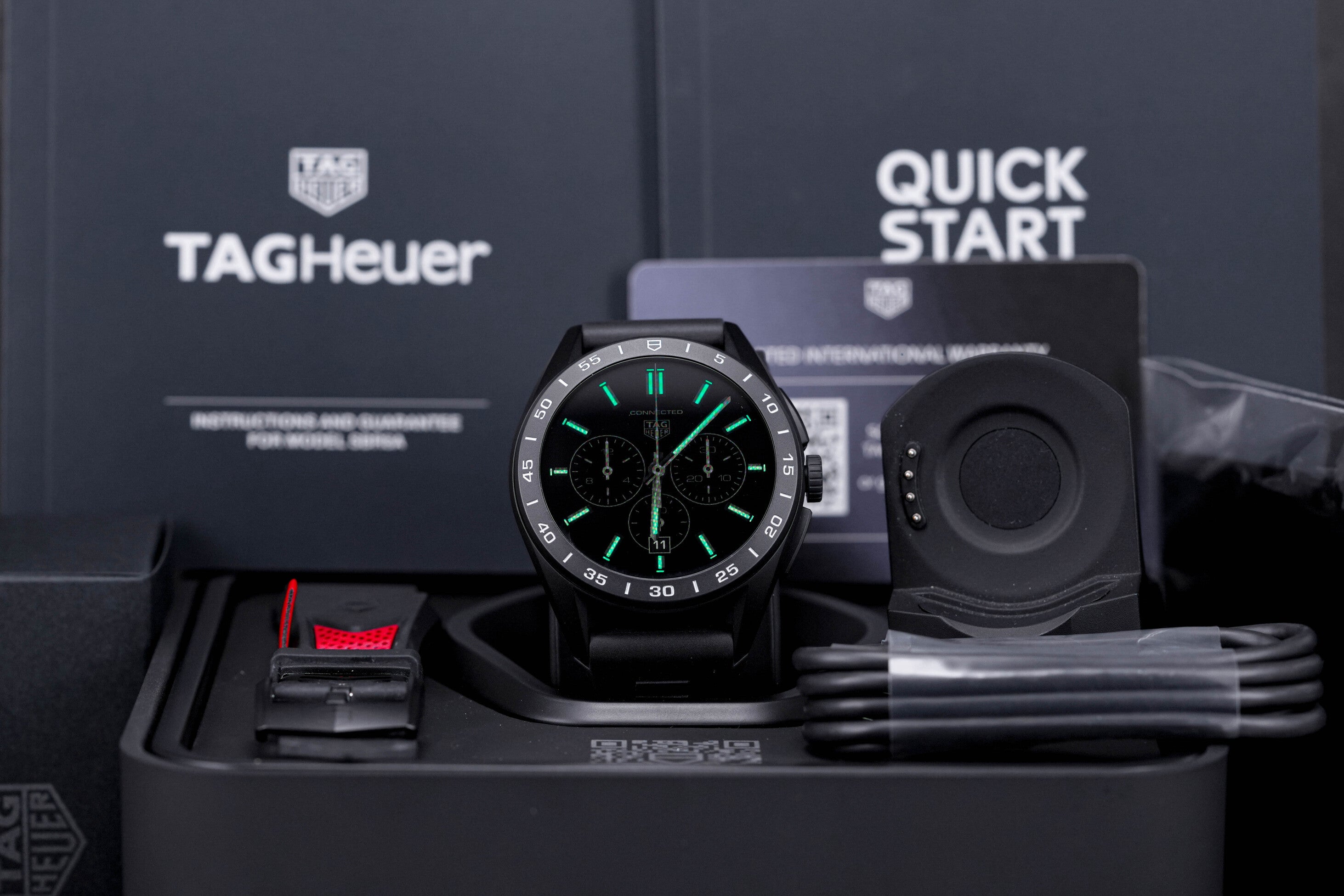 時計 TAG Heuer Connected E4 45mm TAG Heuer Connected Calibre E4 - ステンレススティール製