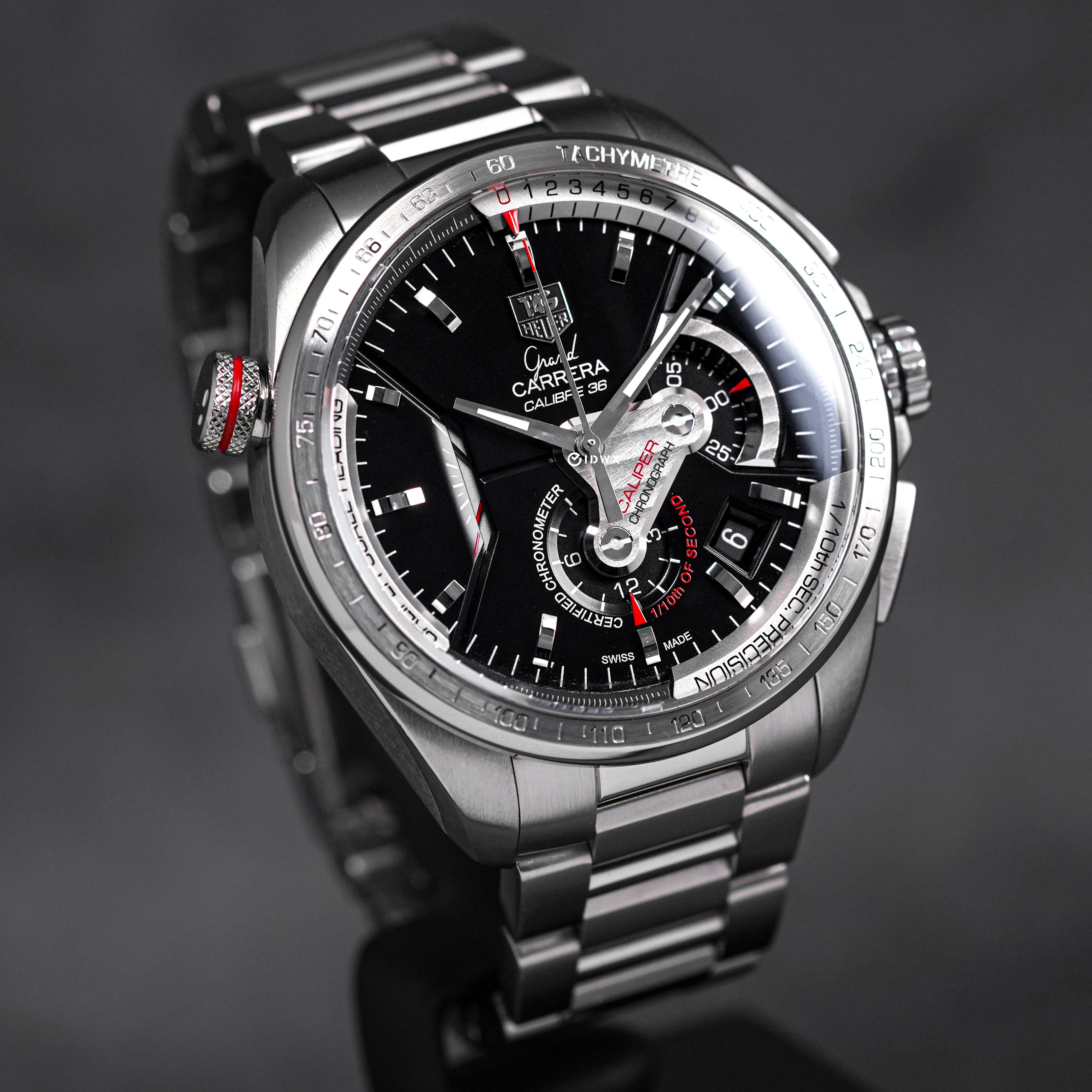 GRAND CARRERA CALIPER CHRONOGRAPH CALIBRE 36 BLACK DIAL (UNDATED)