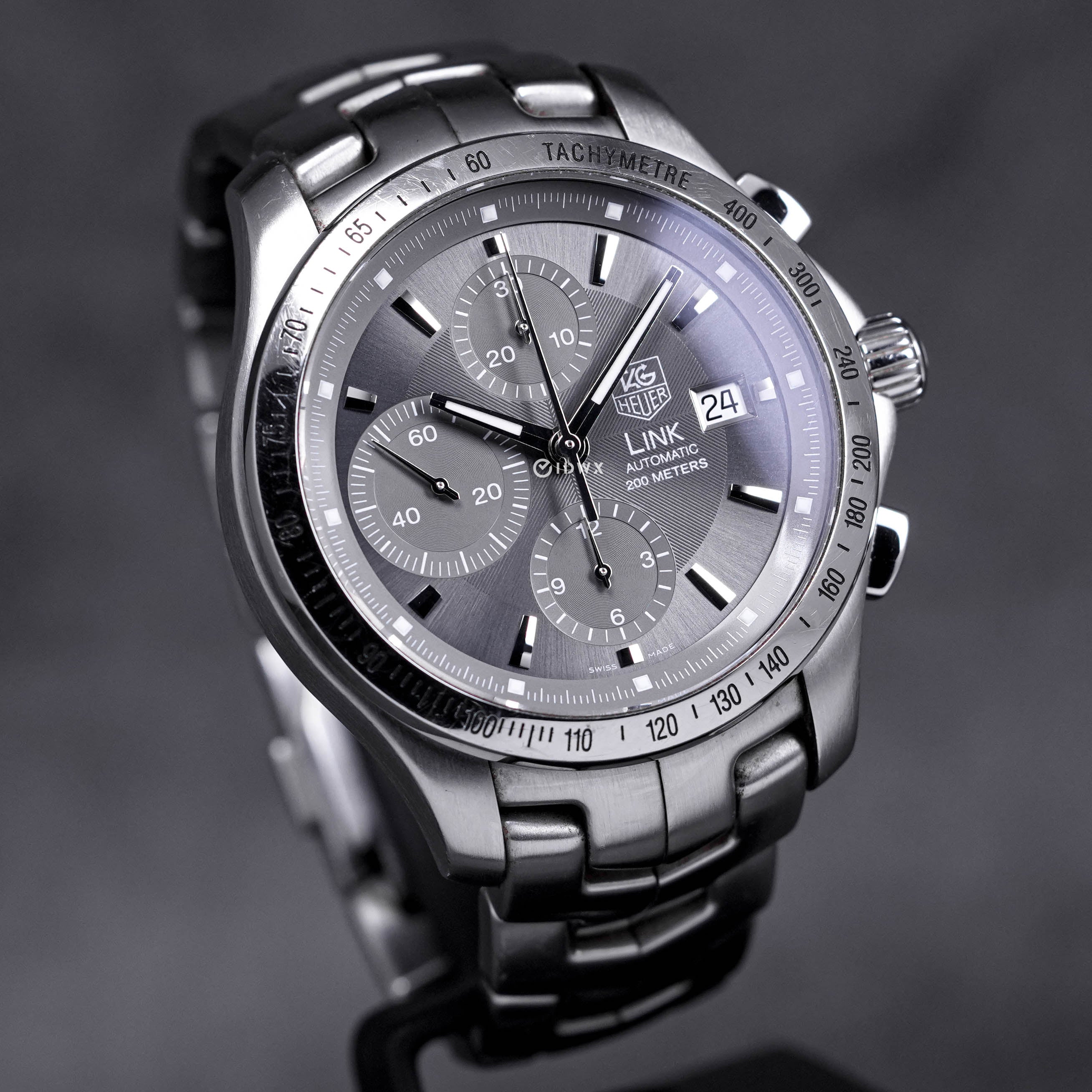 TAG Heuer Link Chronograph シルバー TAG Heuer Link Chronograph – Analog:Shift
